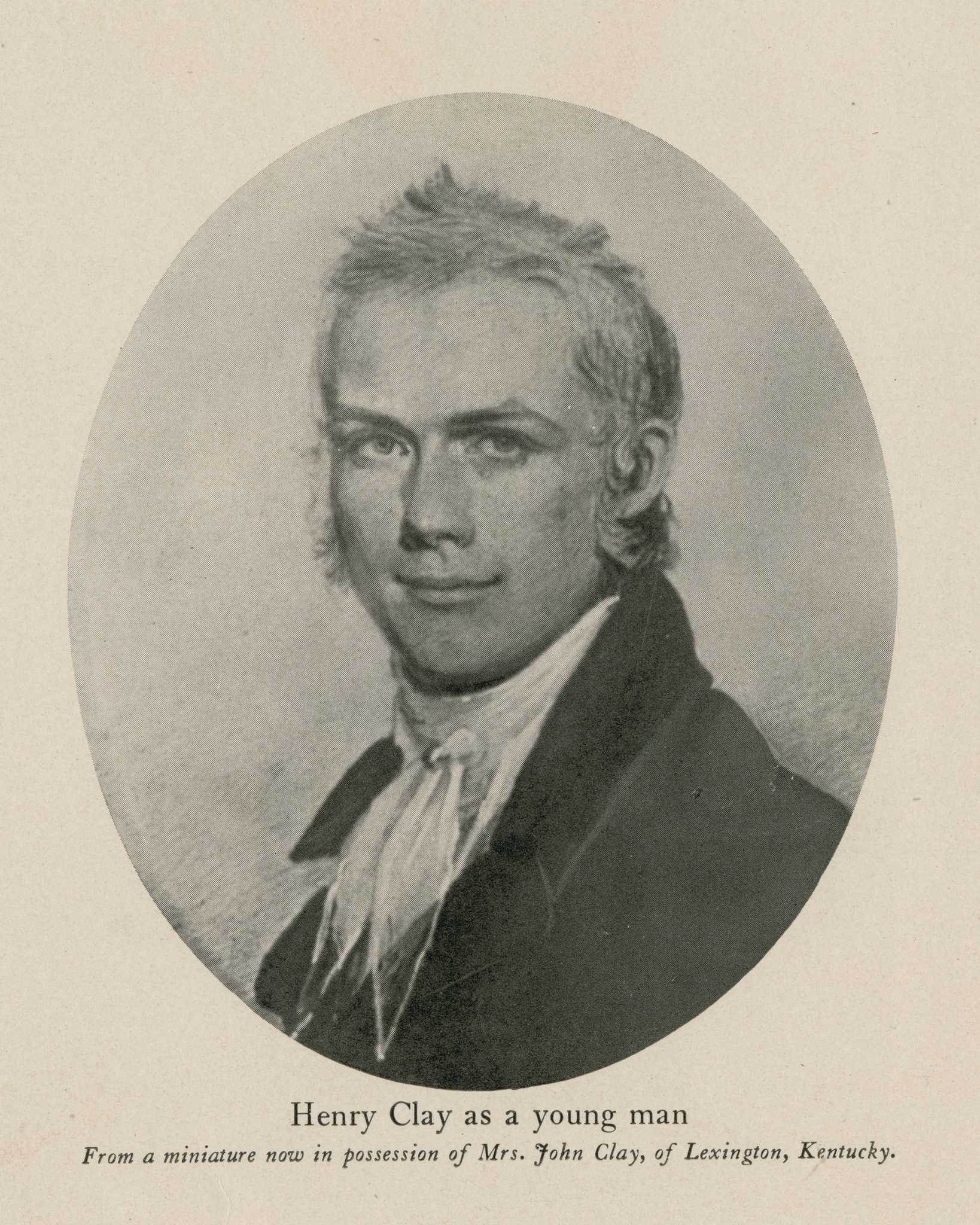 Portrait of Henry Clay