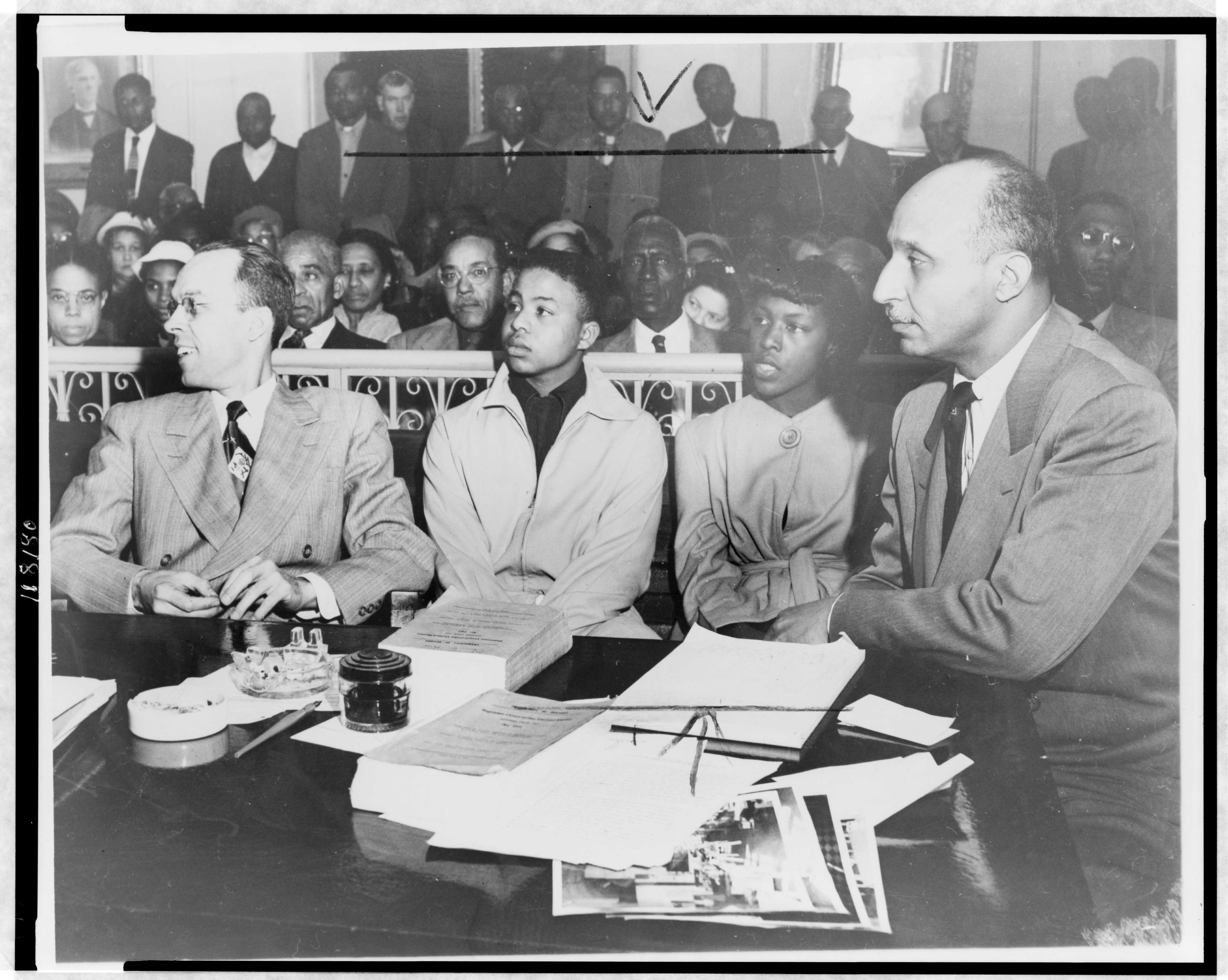 Photograph of NAACP lawyers