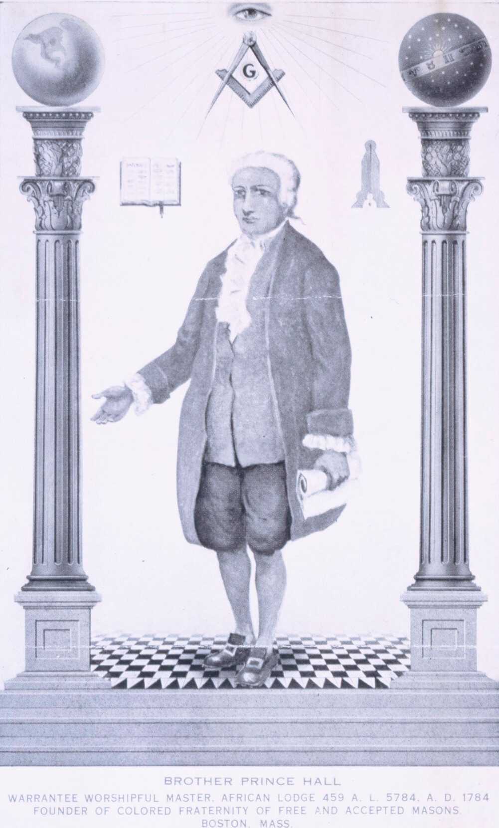 Illustration of Prince Hall