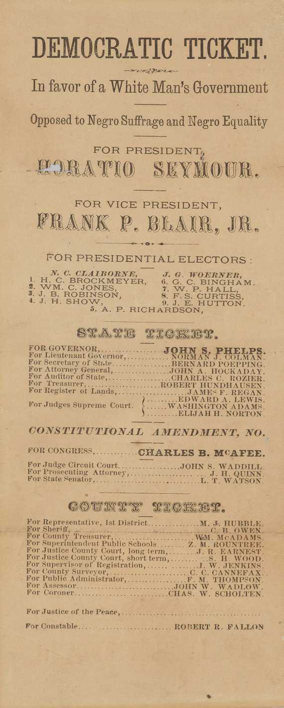 Reconstructing White Supremacy | National Museum of African American ...