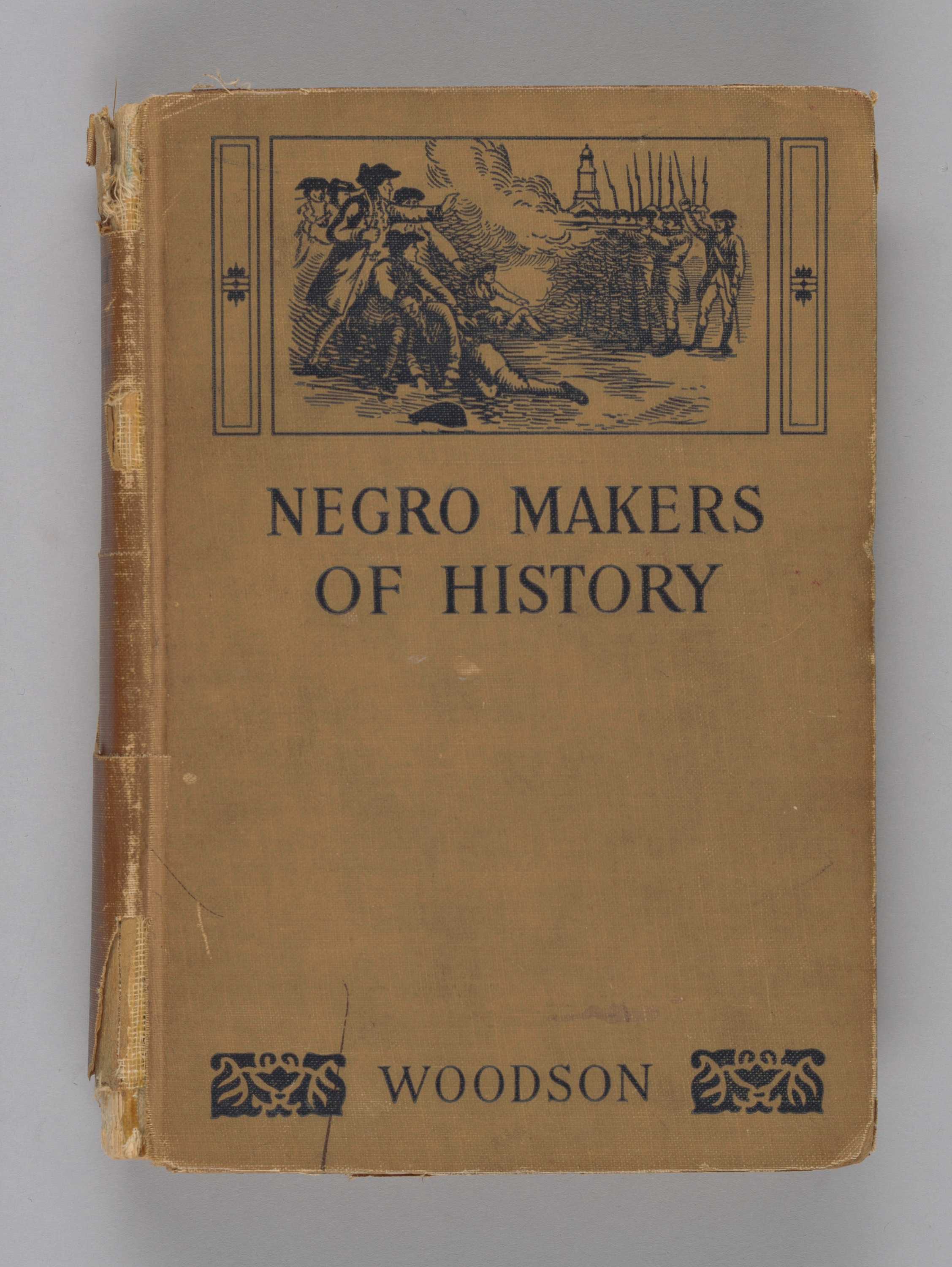 This hardback history book by Carter G. Woodson, totals 362 pages and contains the following inscription on the interior: [To Samuel C. Jackson with the best wishes of C.G. Woodson, Dec. 25, 1928].