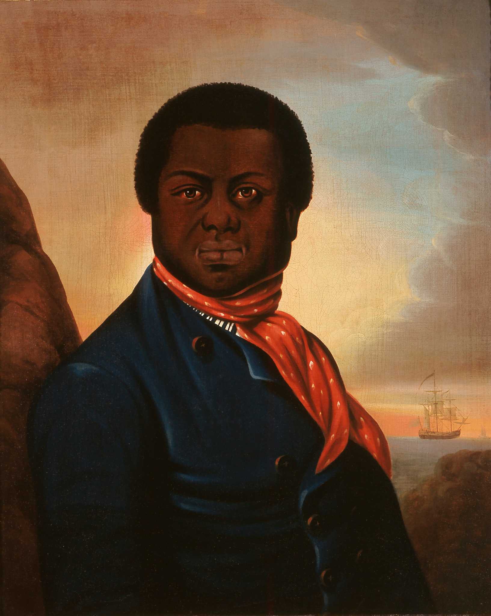 Portrait of Revolutionary-era Black sailor