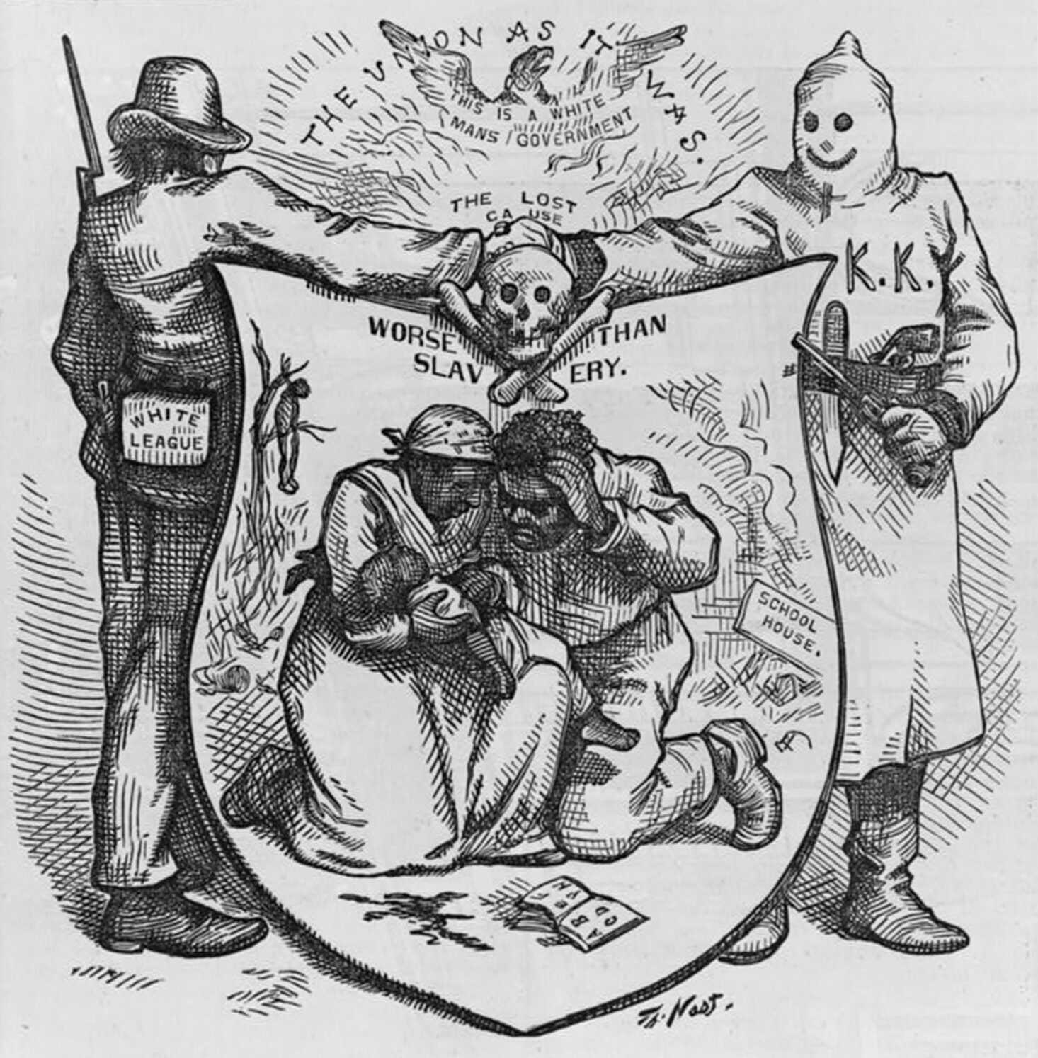 Illustration of Red Shirts and Union leagues