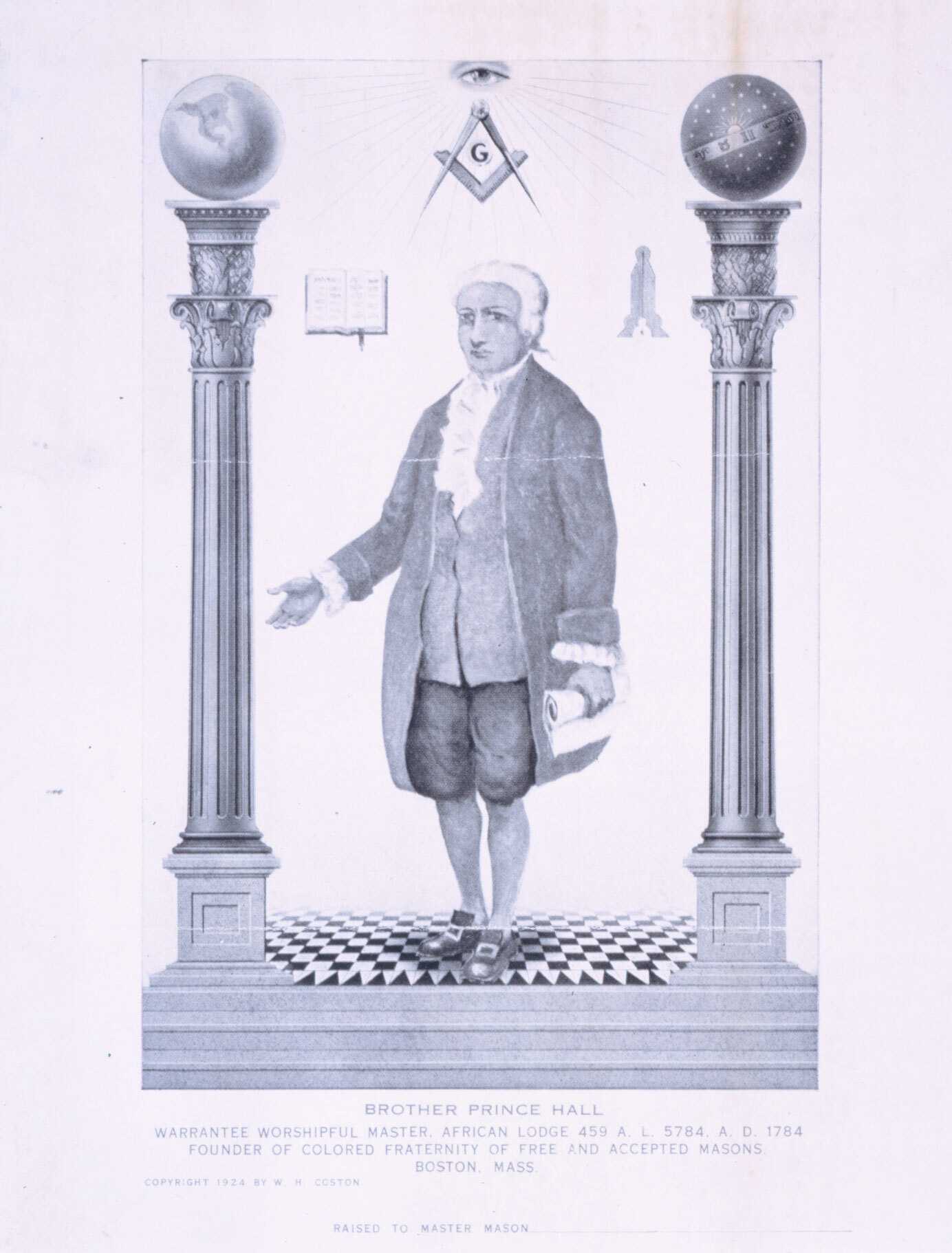 Portrait of Prince Hall
