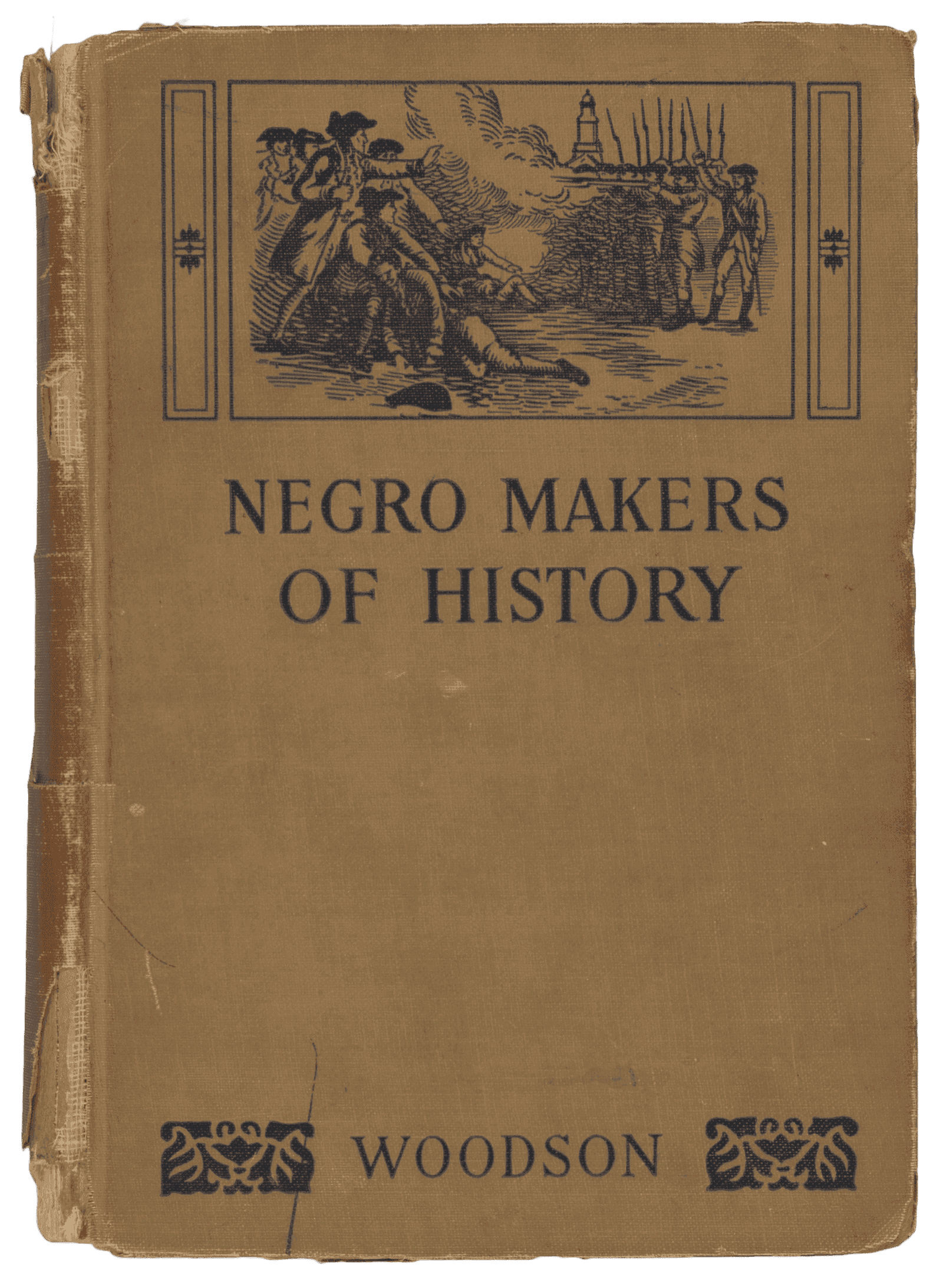 This hardback history book by Carter G. Woodson, totals 362 pages and contains the following inscription on the interior: [To Samuel C. Jackson with the best wishes of C.G. Woodson, Dec. 25, 1928].