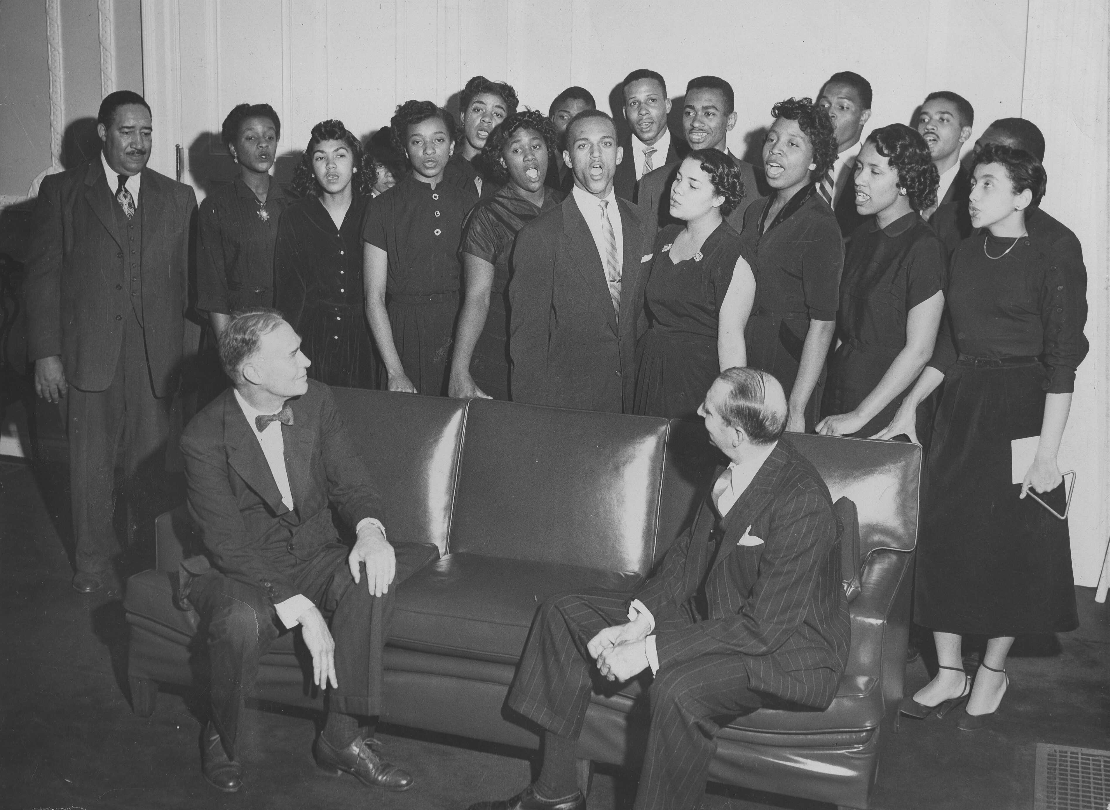 Photograph of Fisk Jubilee Singers