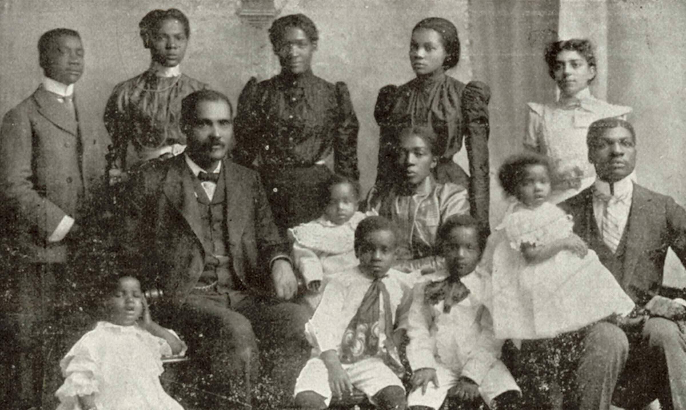 Portrait of R. H. Boyd and Family in the 1890s