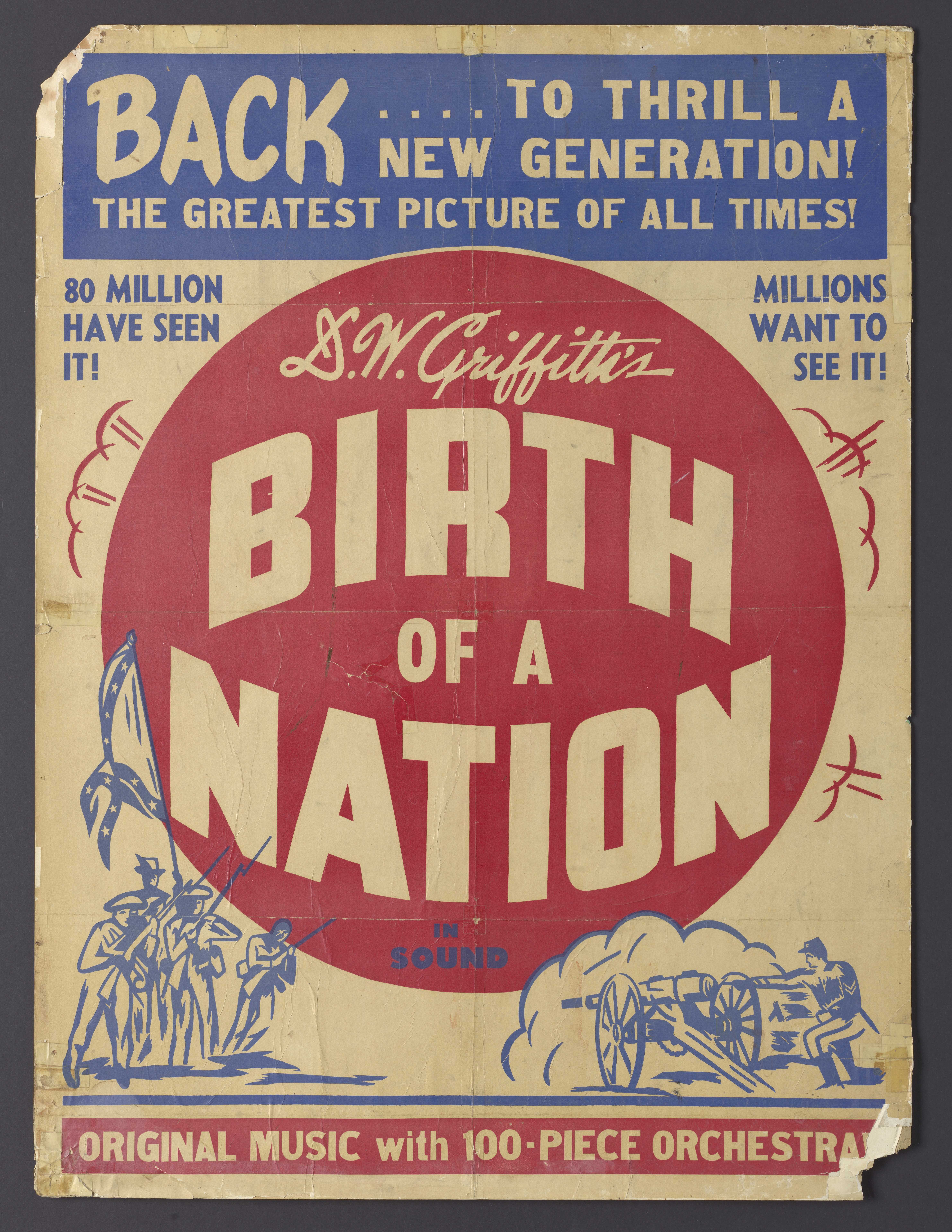Color Poster for movie "Birth of a Nation"