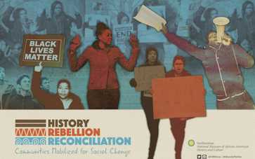 History, Rebellion, Reconciliation public programs banner