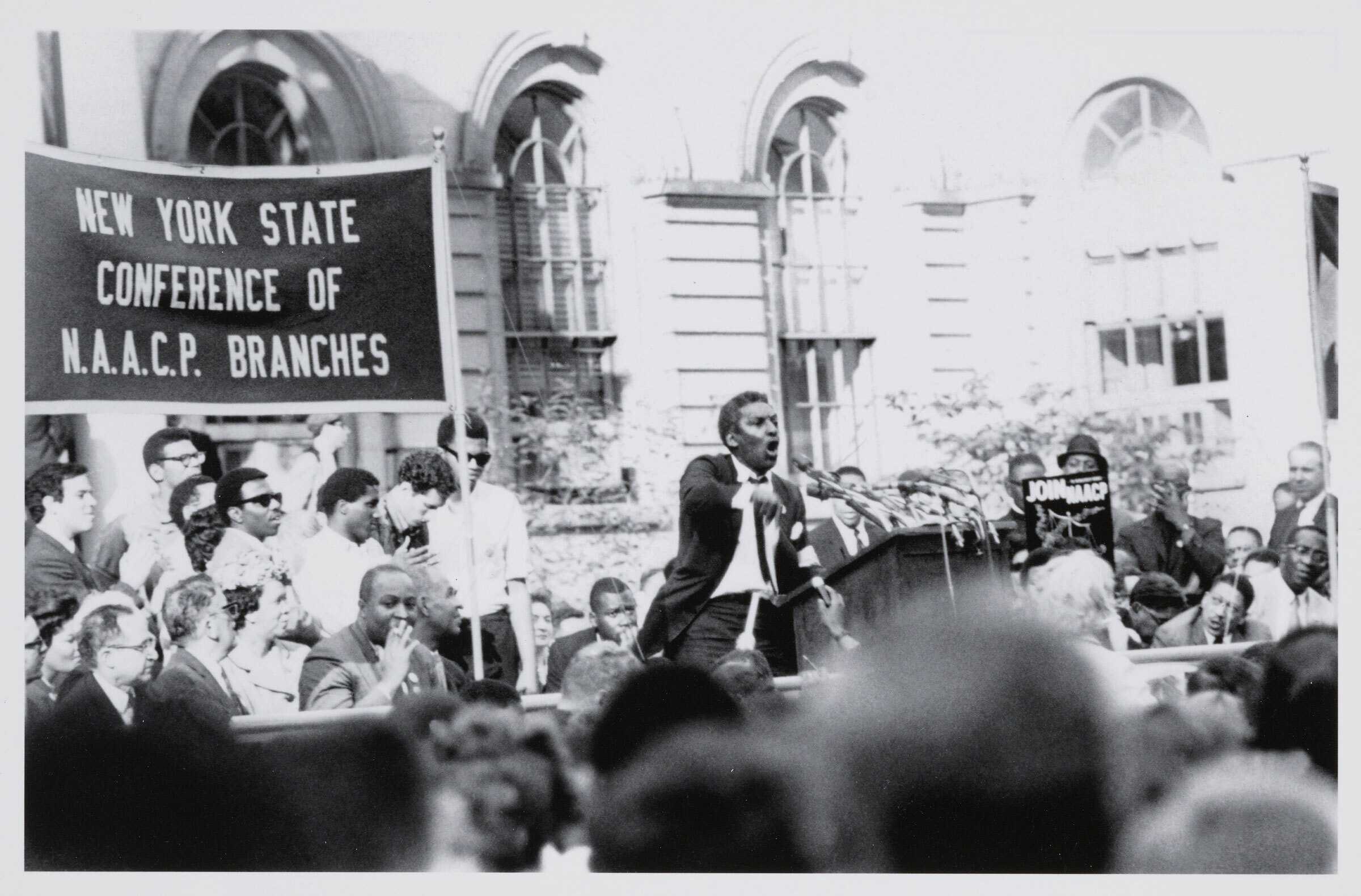 Bayard Rustin at the NAACP Conference