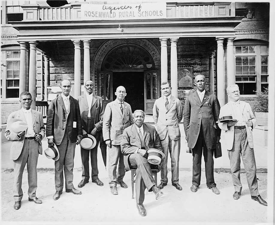 Photograph of Agents of Rosenwald Rural School