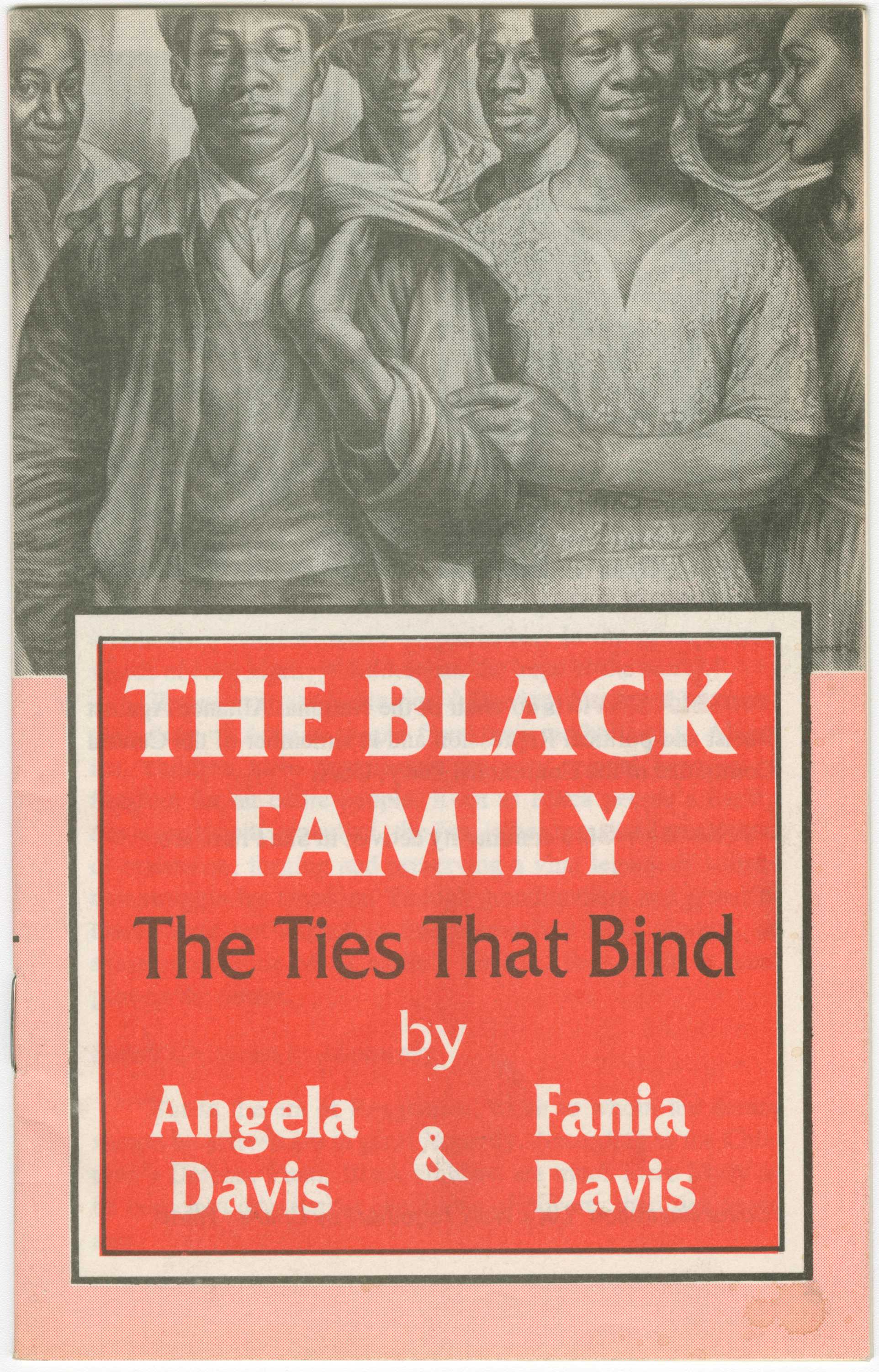 Image of the cover of The Black Family pamphlet with an image of a family.