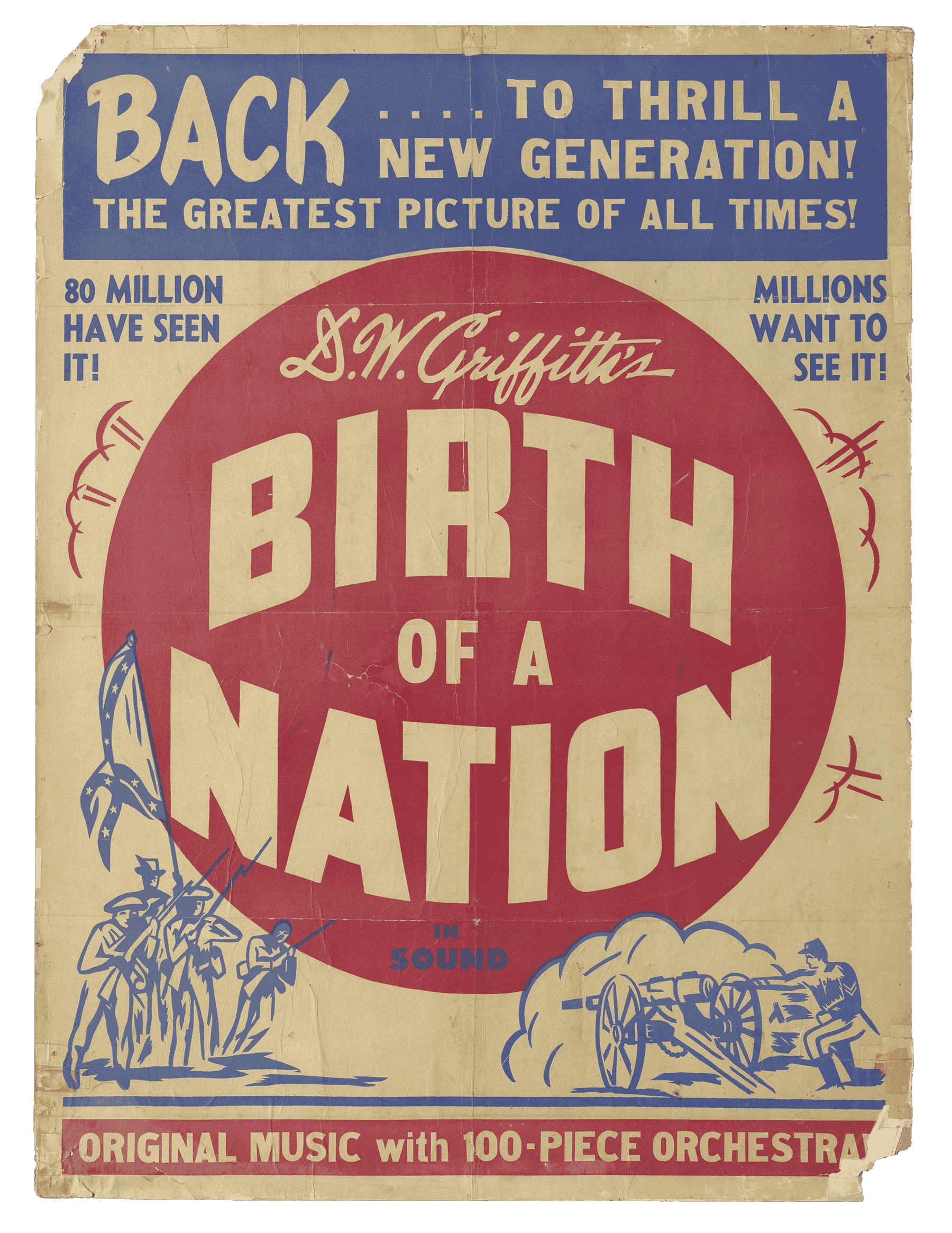 Color Poster for movie "Birth of a Nation"