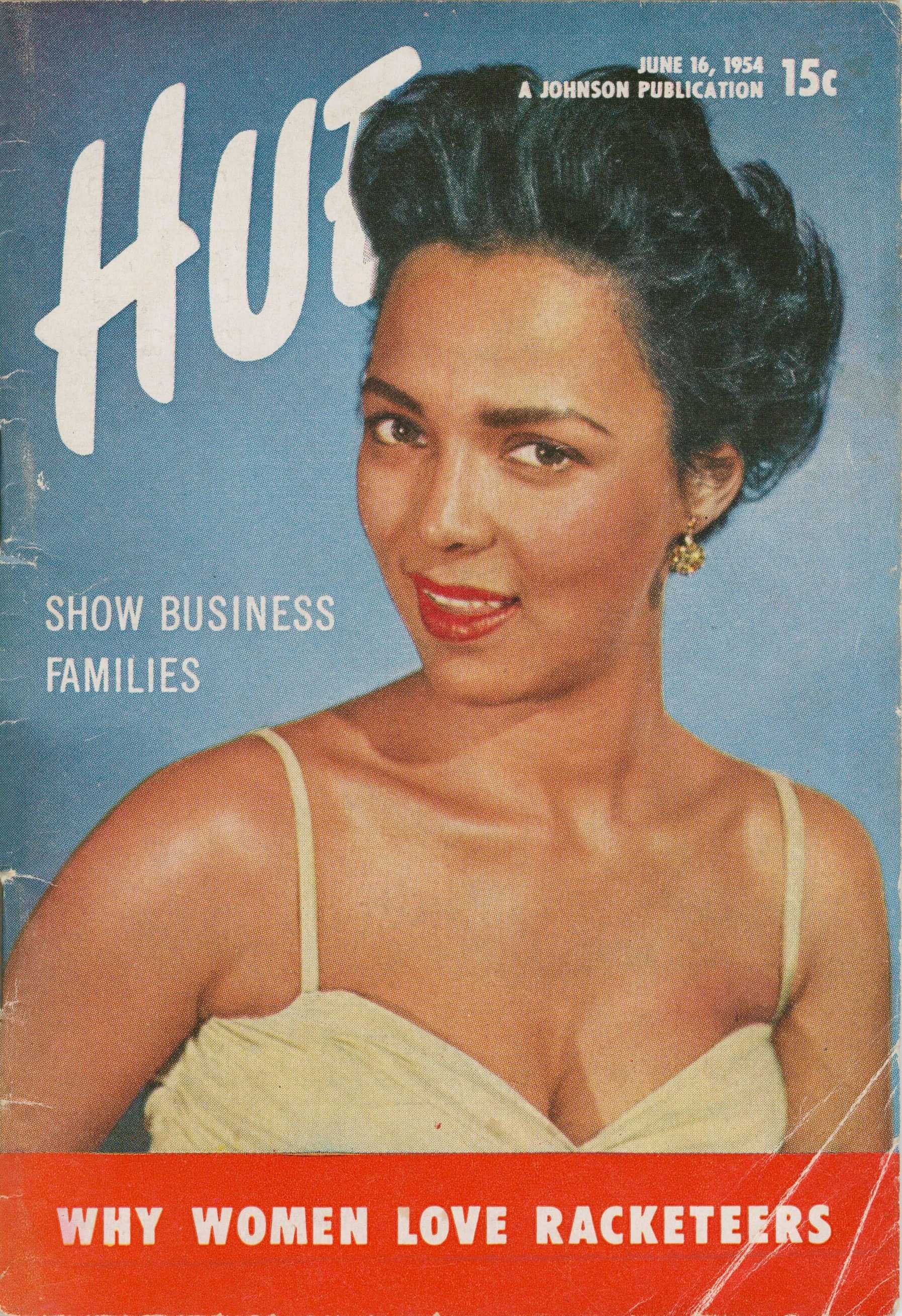 The June 16, 1954 issue of Hue magazine featuring Dorothy Dandridge on the cover.