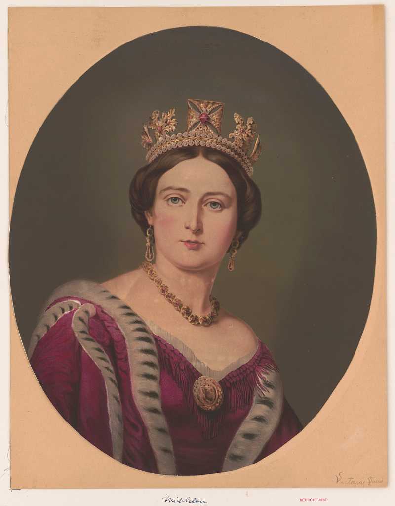 Portrait of Queen Victoria