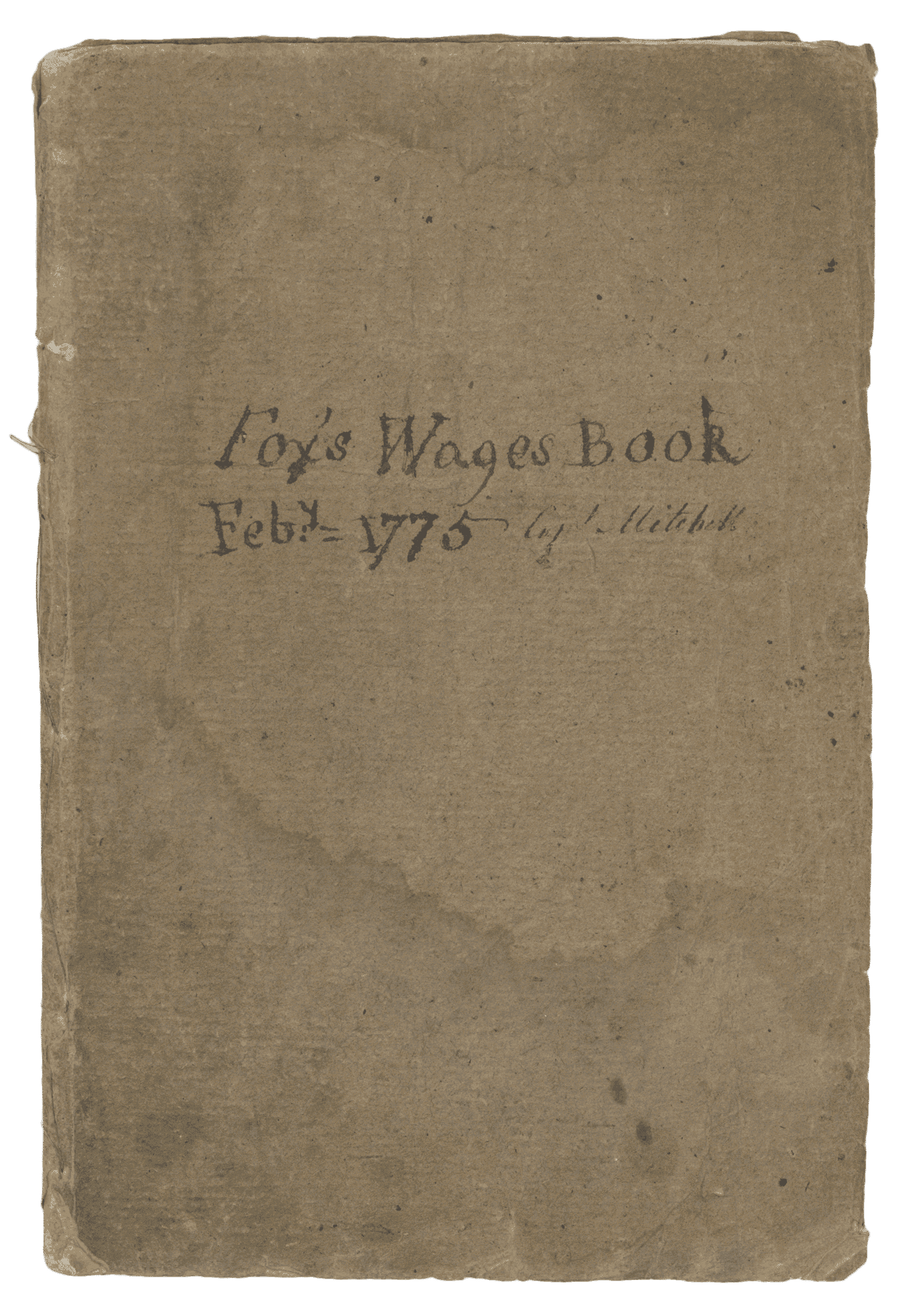 Image of Fox's Wages book