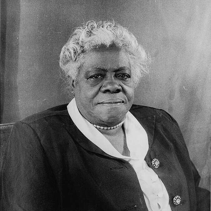 Portrait of Mary McLeod Bethune