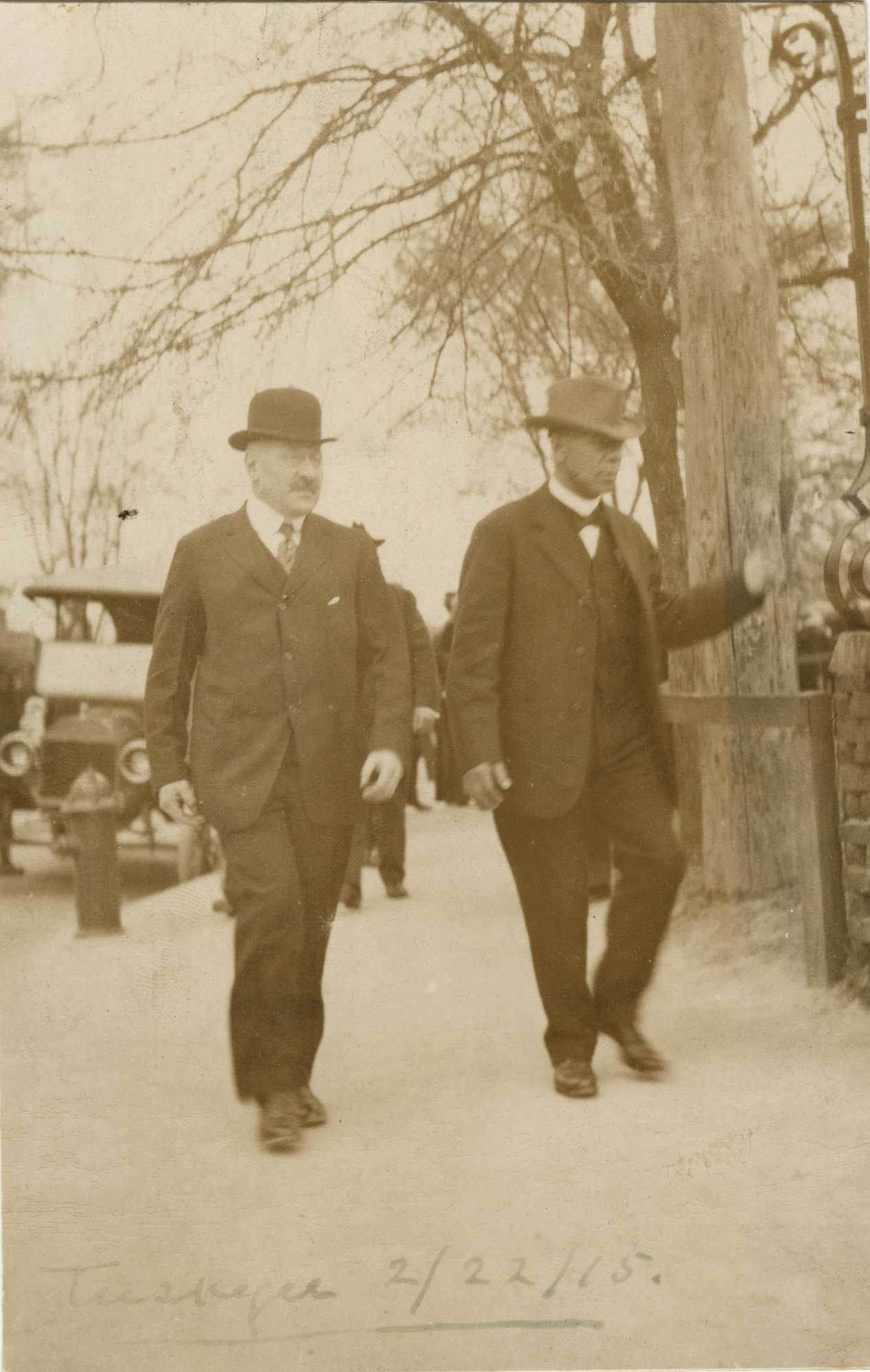 Photograph of Julius Rosenwald and Booker T. Washington