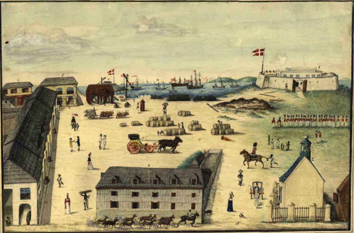 Illustration of Fort Christianstvaern