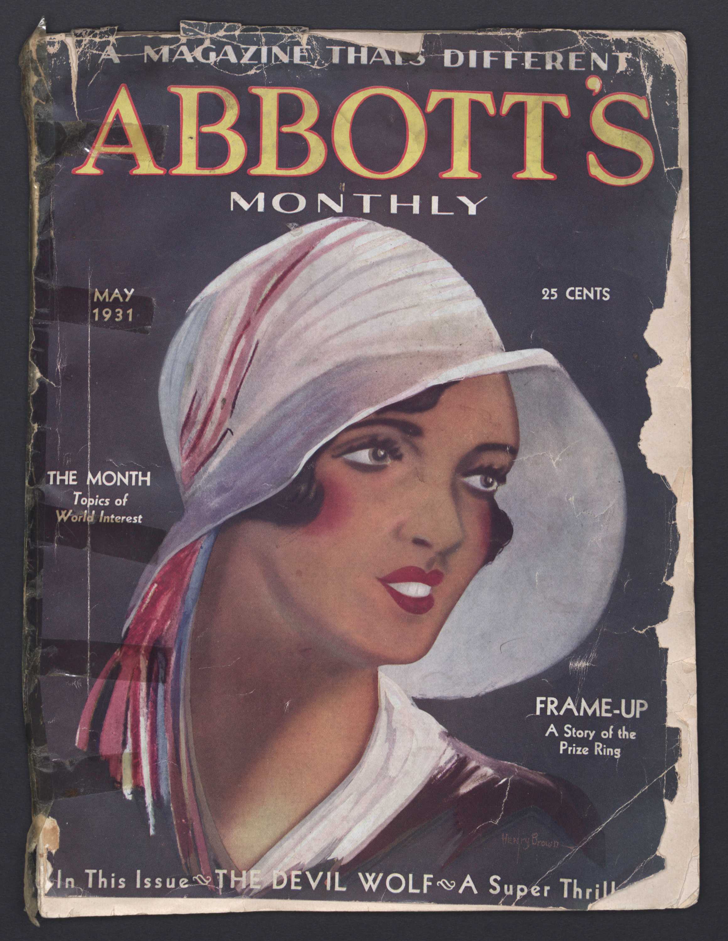 The May 1931 (Vol. II No. 5) issue of Abbott's Monthly.