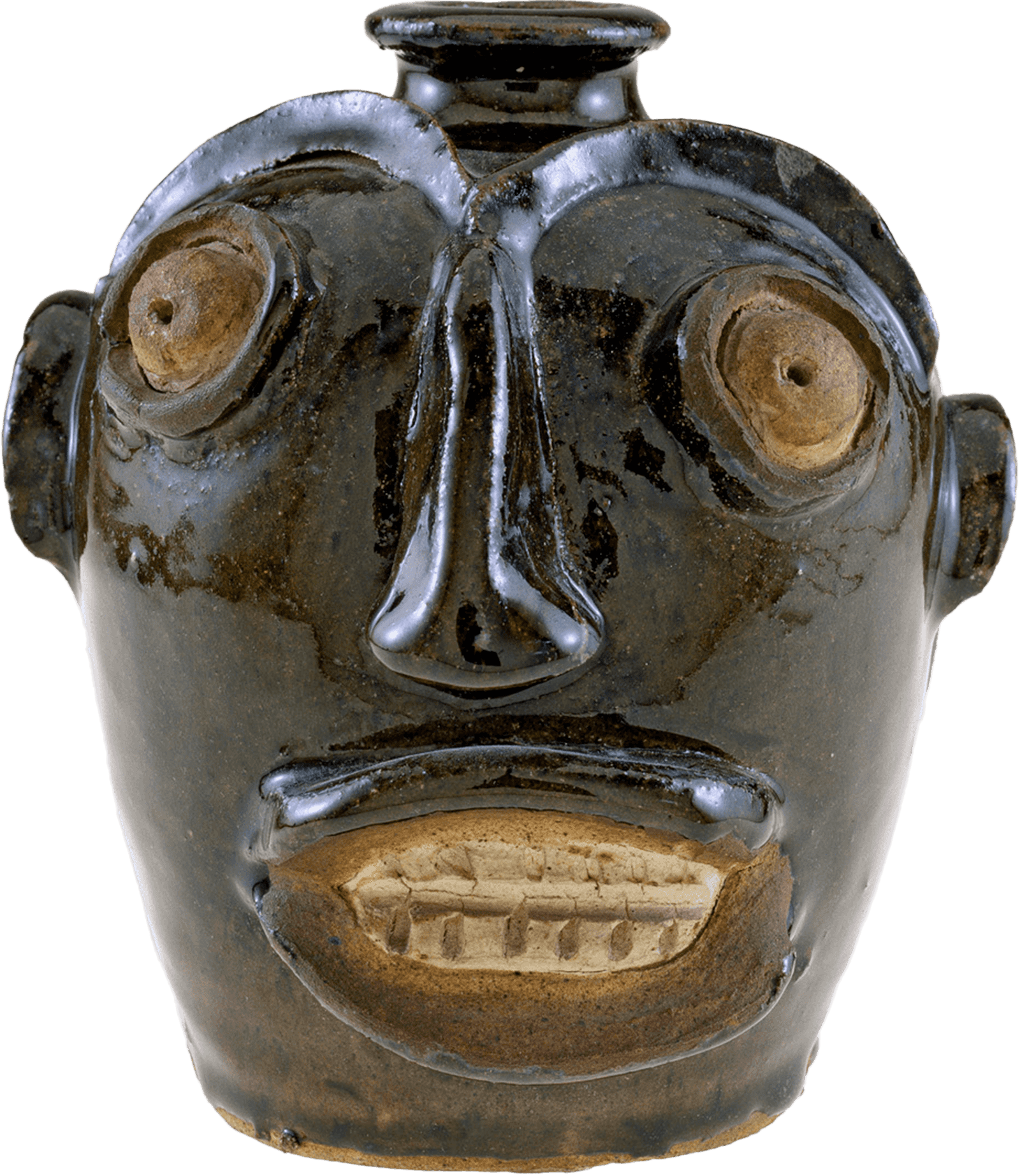 Photograph of face jug
