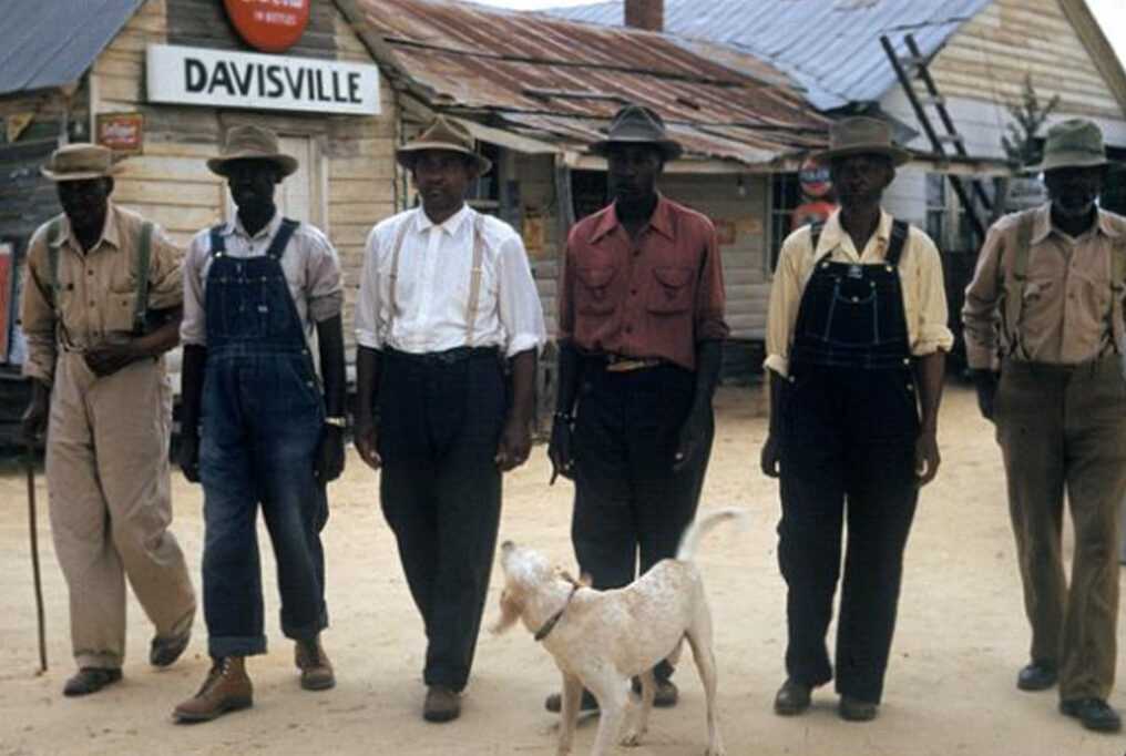 Photograph of Tuskegee Syphilis Study participants