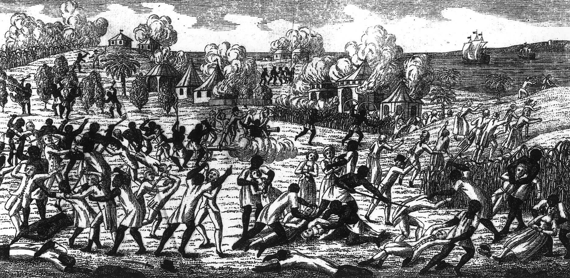 Illustration of Revolution in Haiti