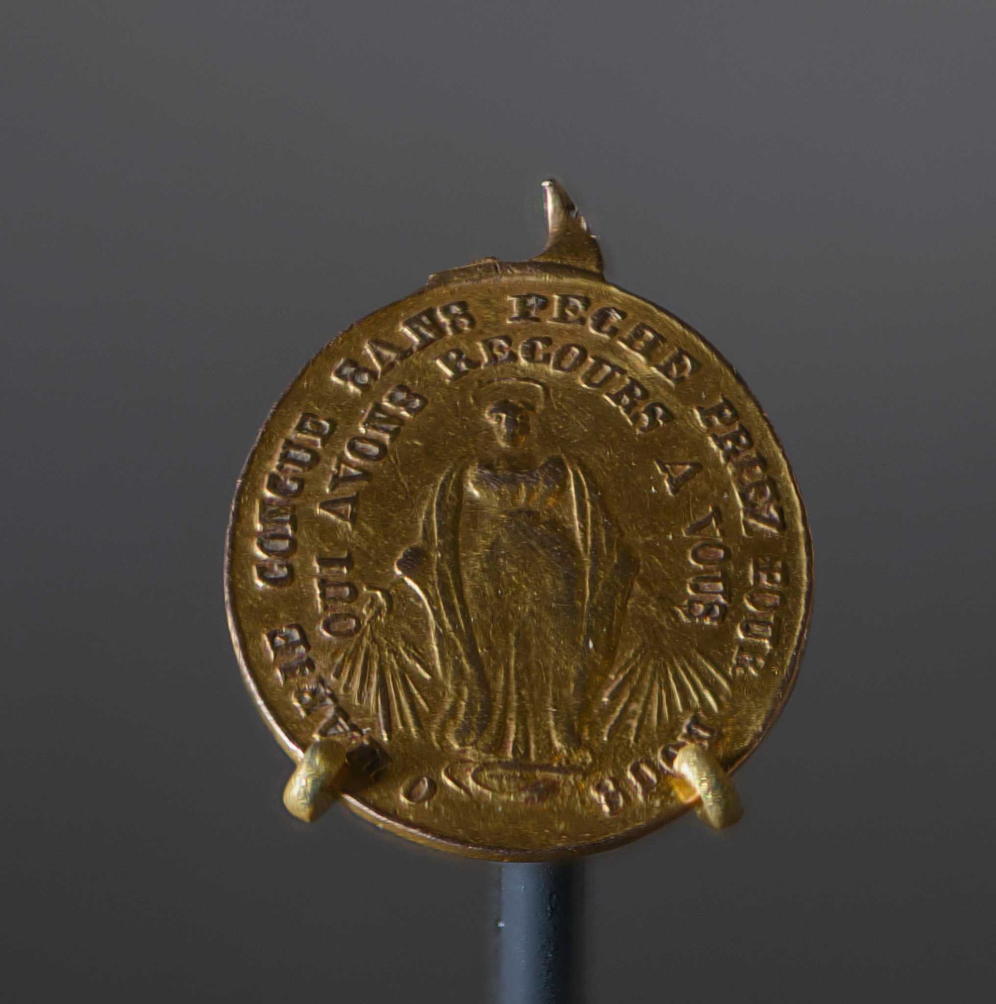 Photograph of a Miraculous Medal