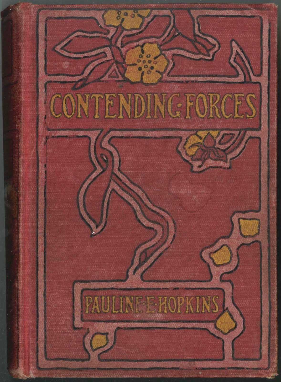 Cover image of "Contending Forces: A Romance Illustrative of Negro Life North and South"