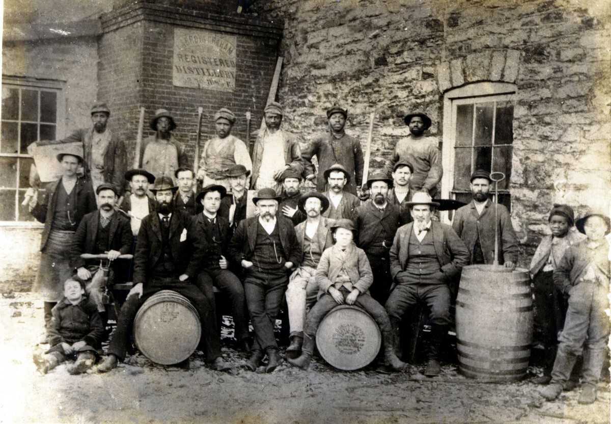 Photograph of distillers