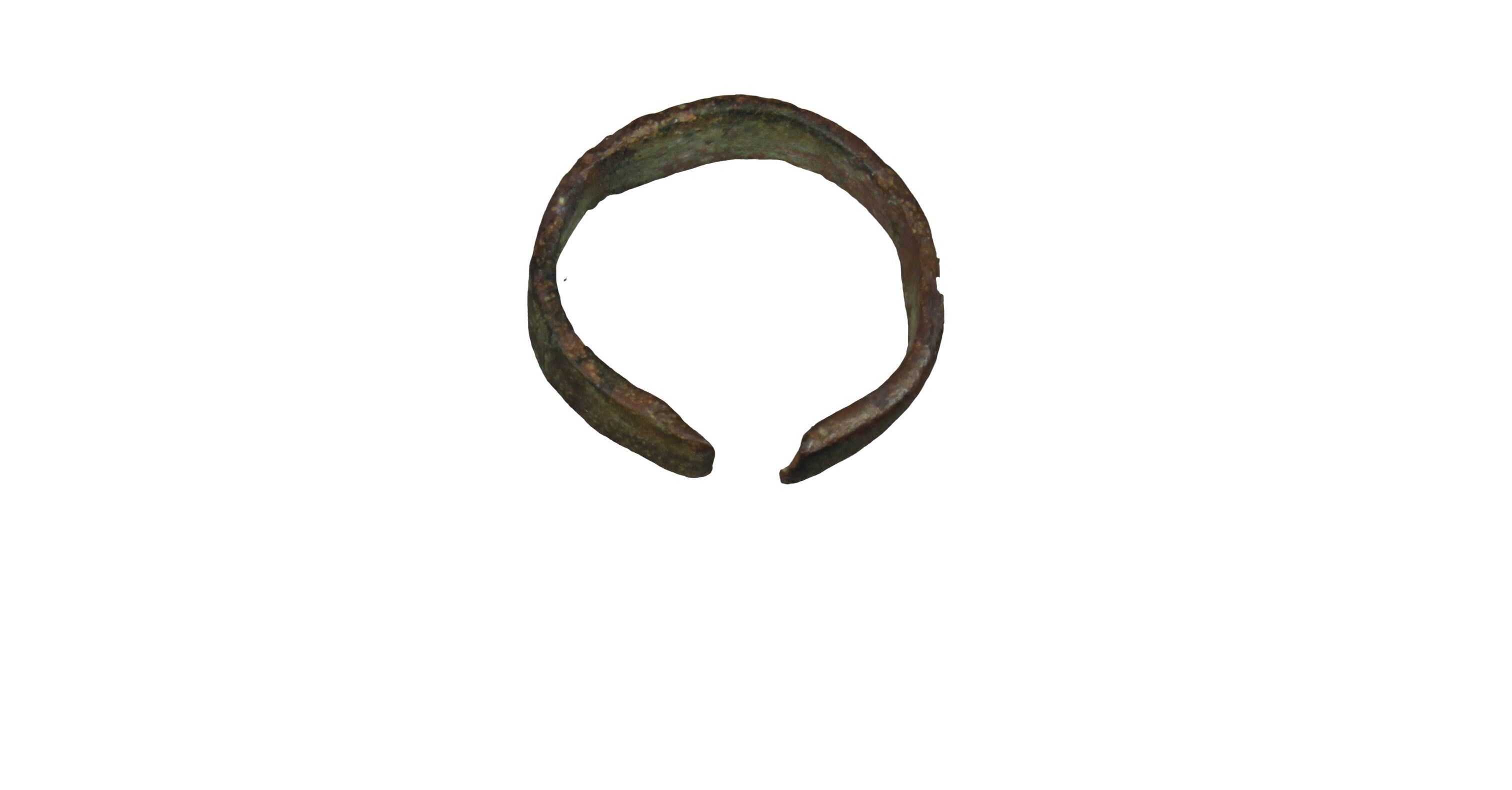 Photograph of a brass ring