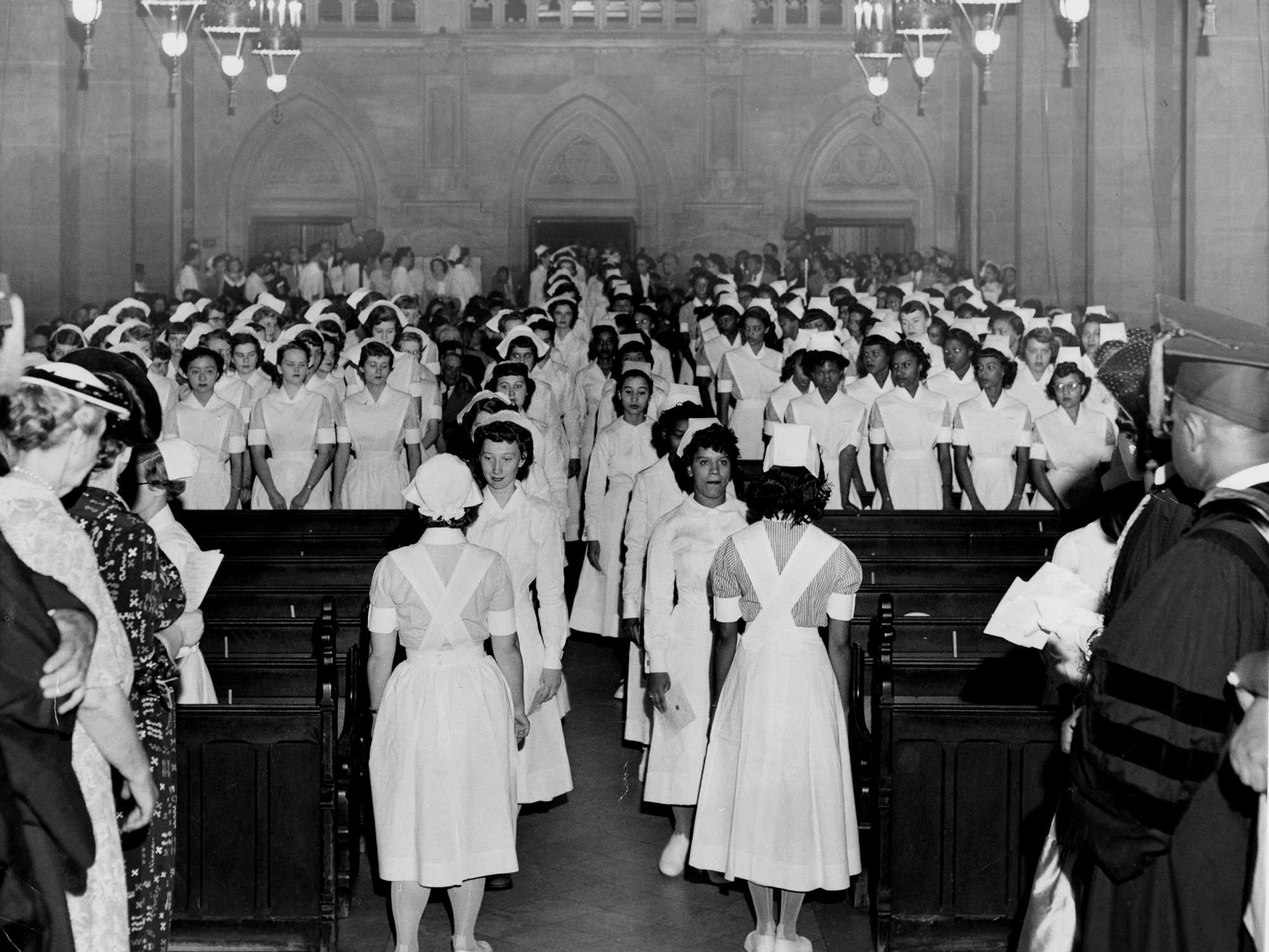 Photograph of Joint Graduation Ceremony, Christ Church Cathedral, St. Louis