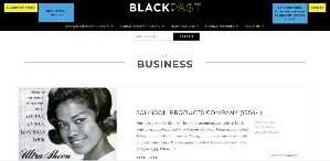 Screenshot of BlackPast.org