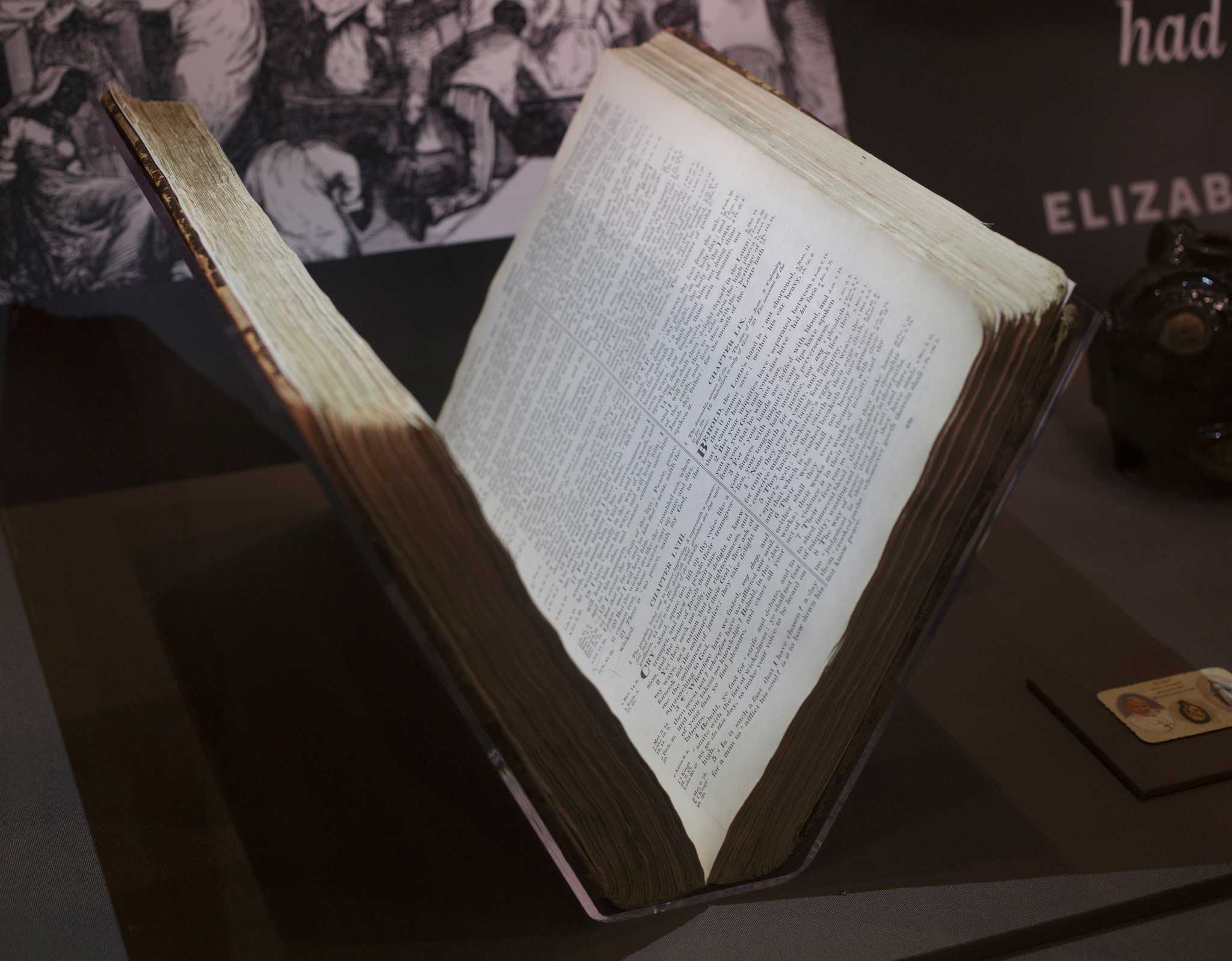 Photograph of the Pennington Bible
