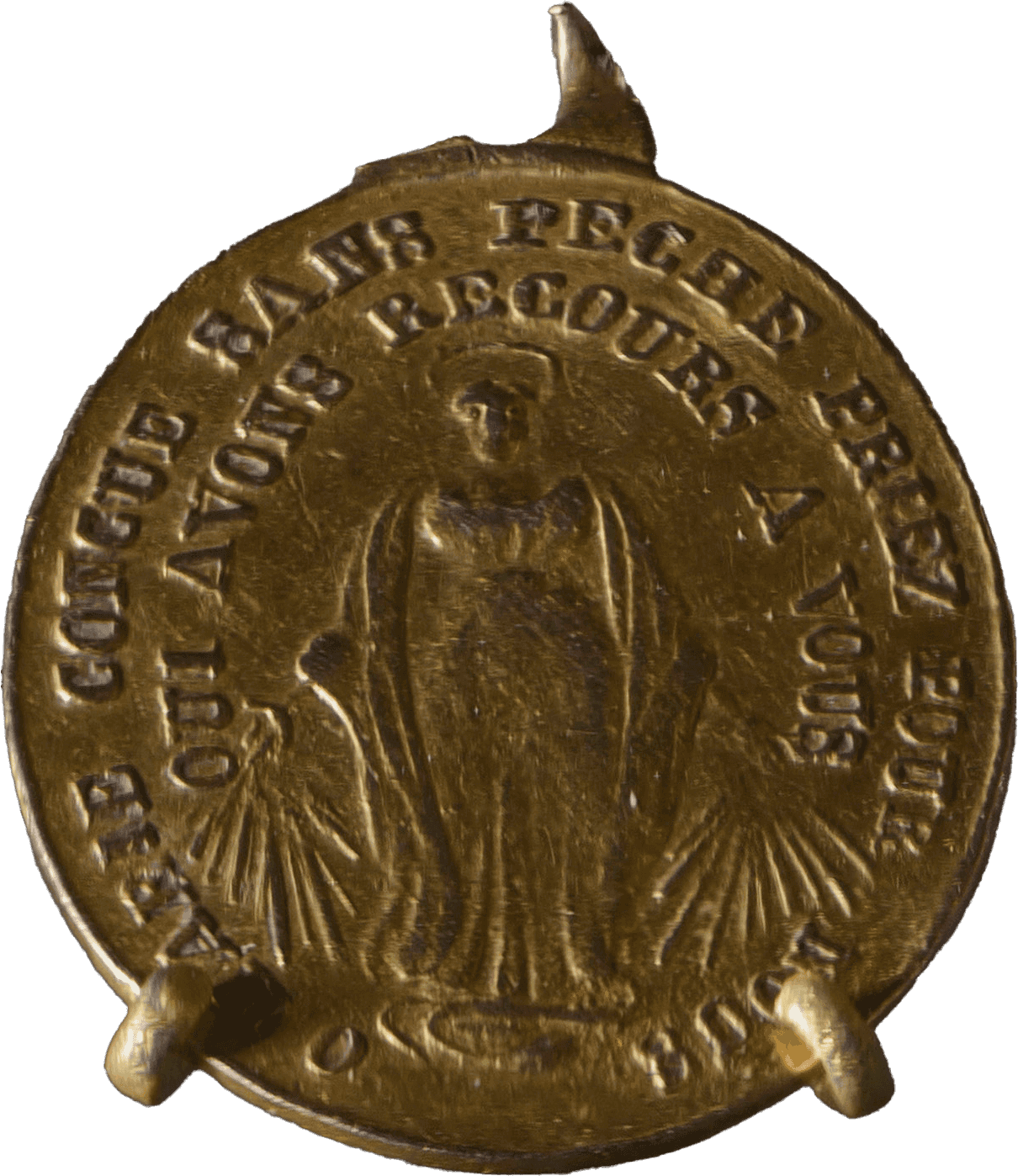 Photograph of a Miraculous Medal