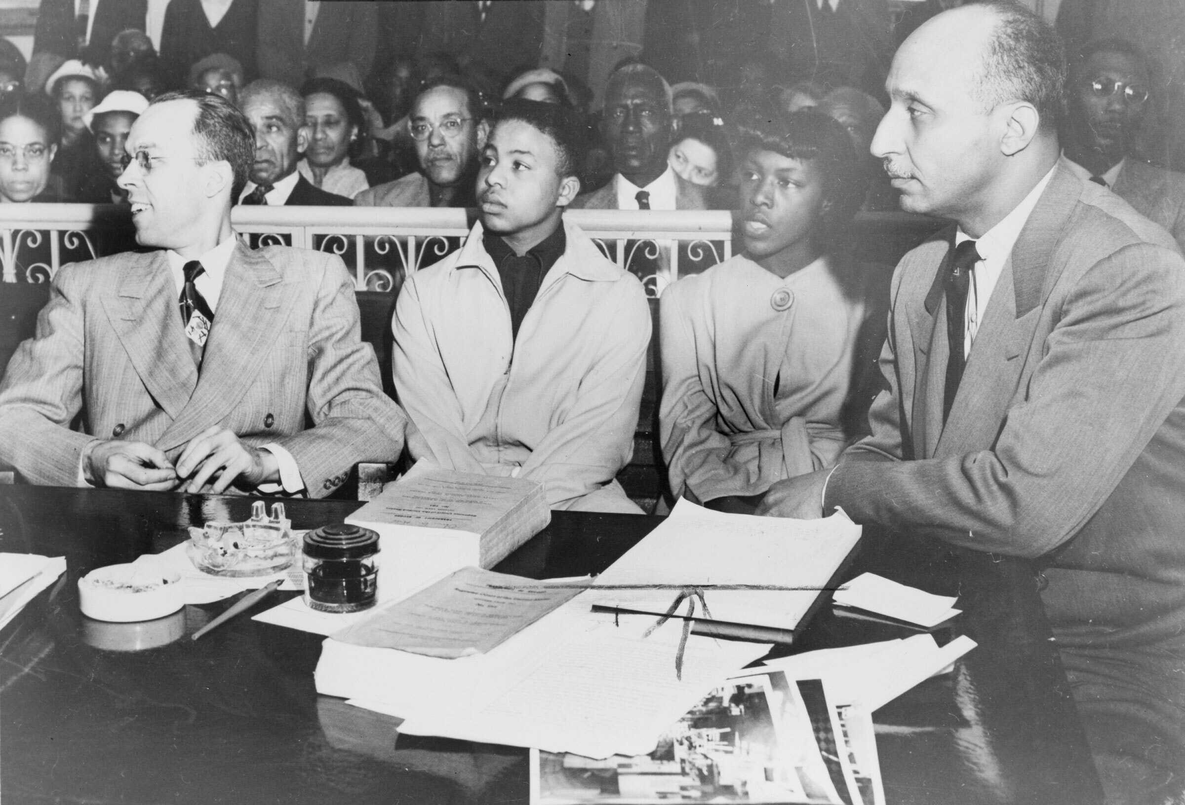 Photograph of NAACP lawyers
