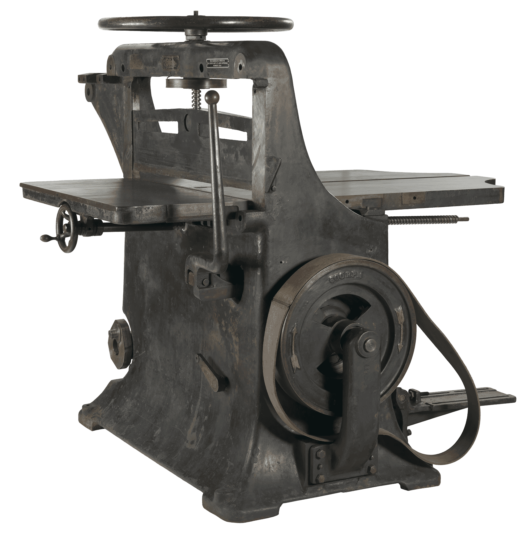 Black antique paper cutter