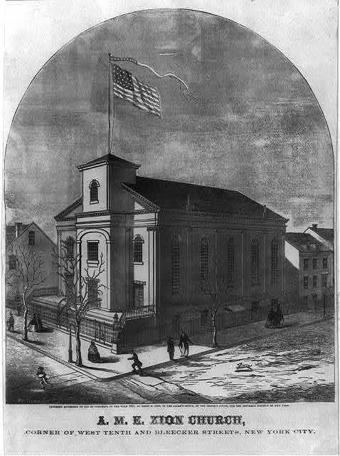 Print of AME Zion Church