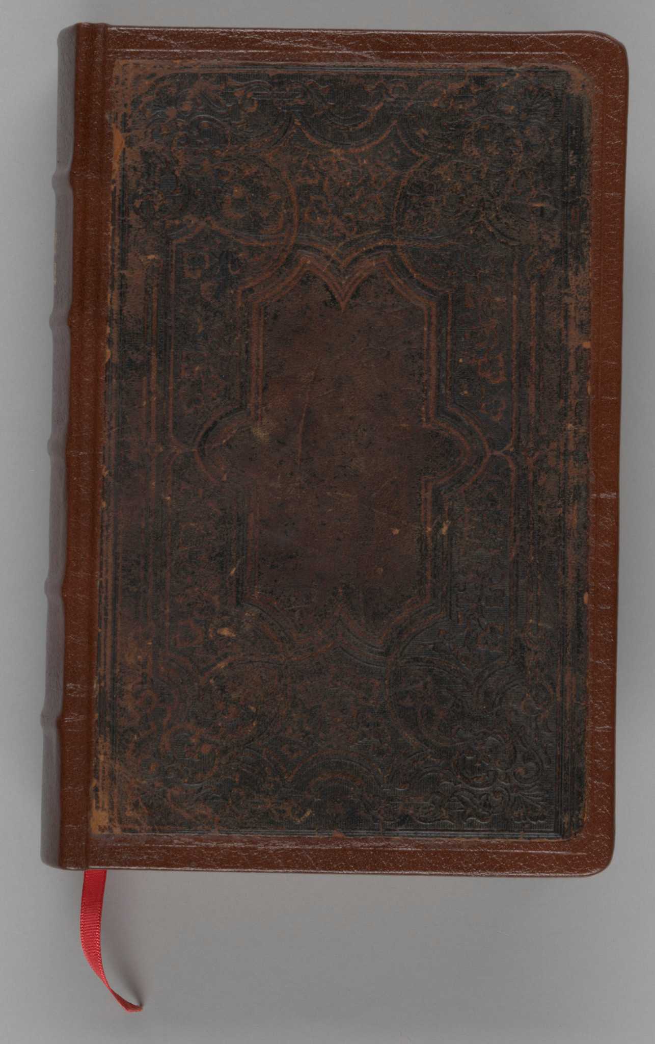 Cover image of Collins family bible