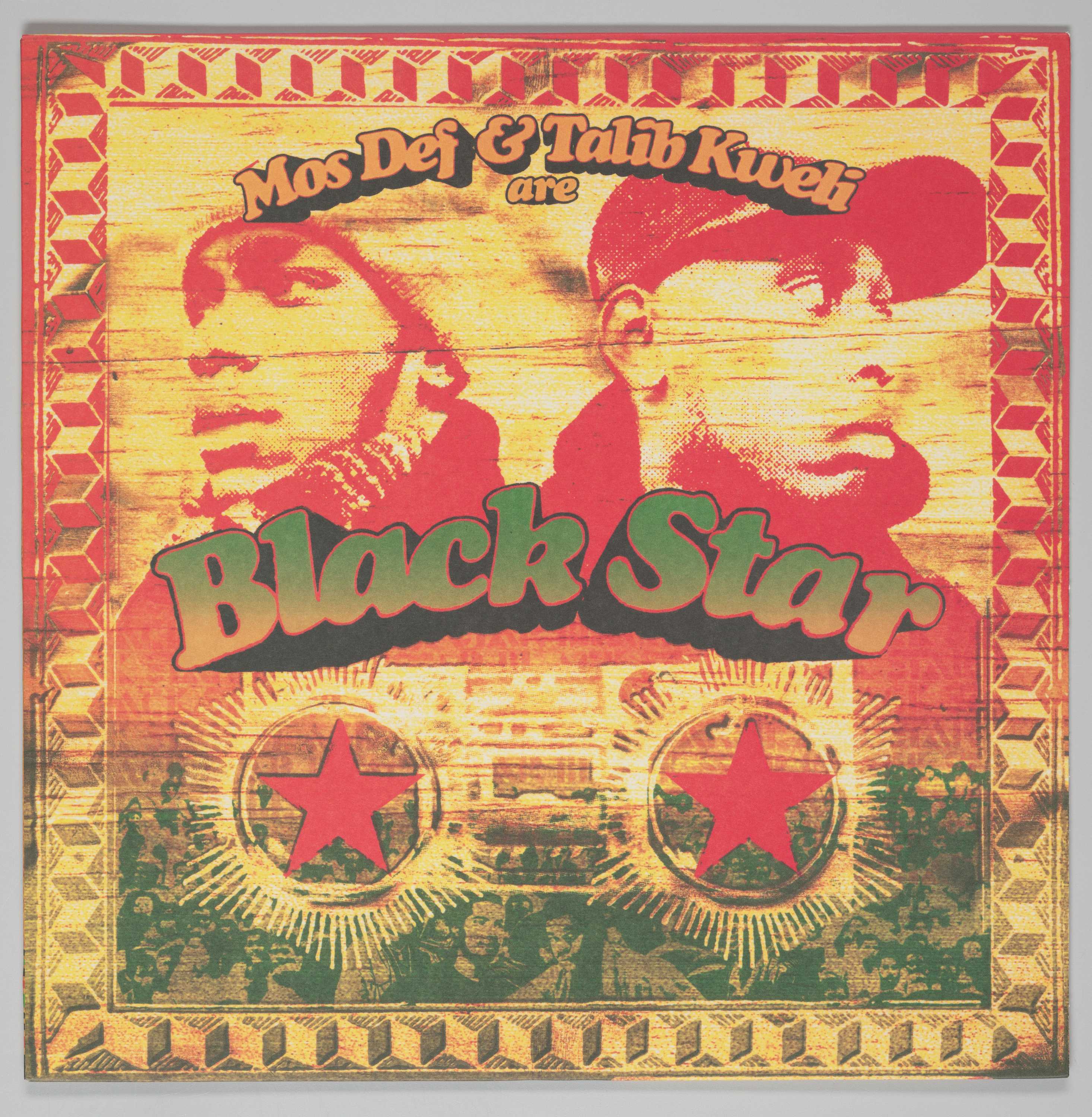 Black Star record album by Yasiin Bey (Mos Def) and Talib Kweli pictured on cover