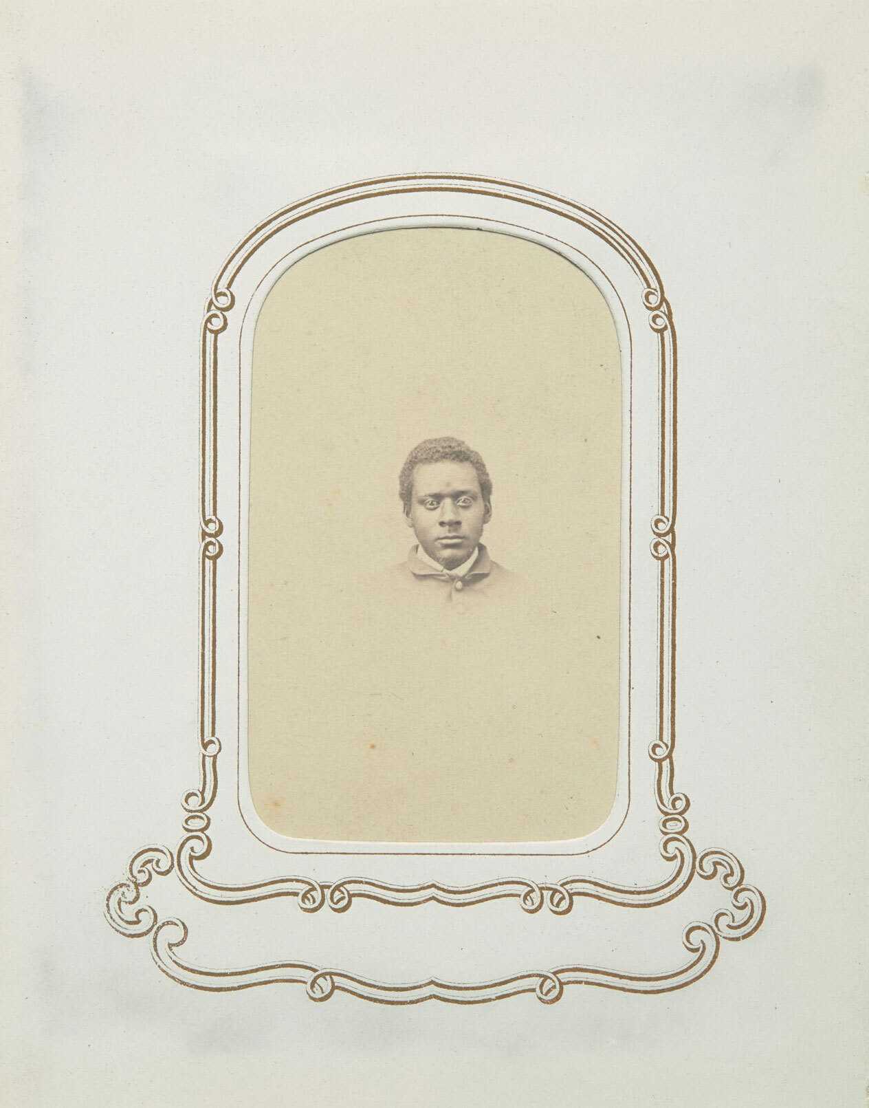 Page from The 54th Massachusetts Photo Album