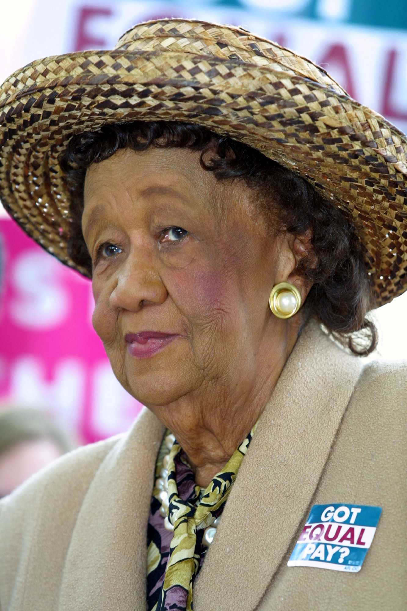 Photograph of Dorothy Height, 2001