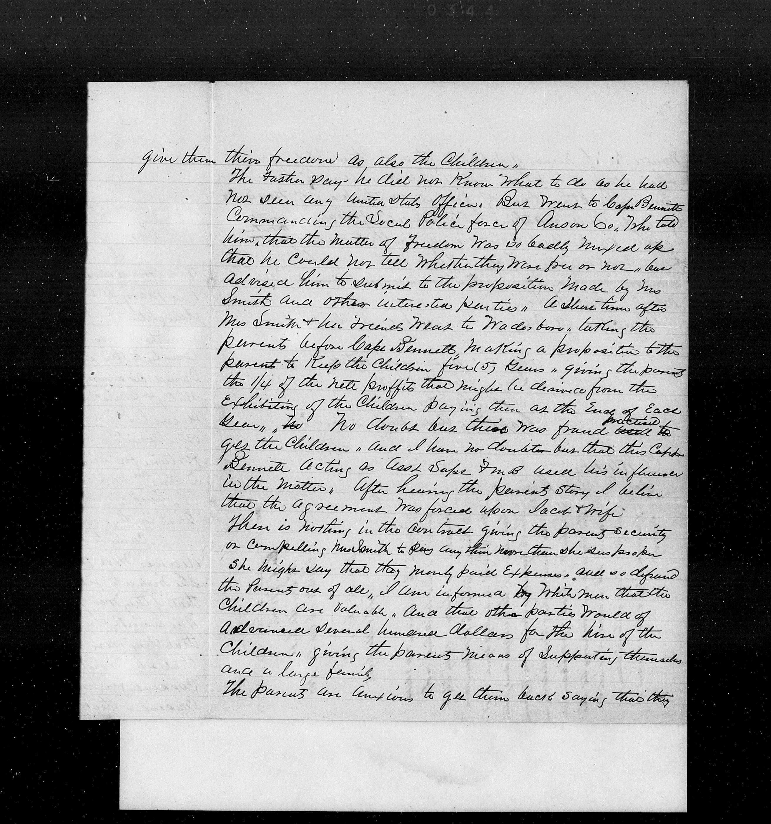 Image of handwritten letter