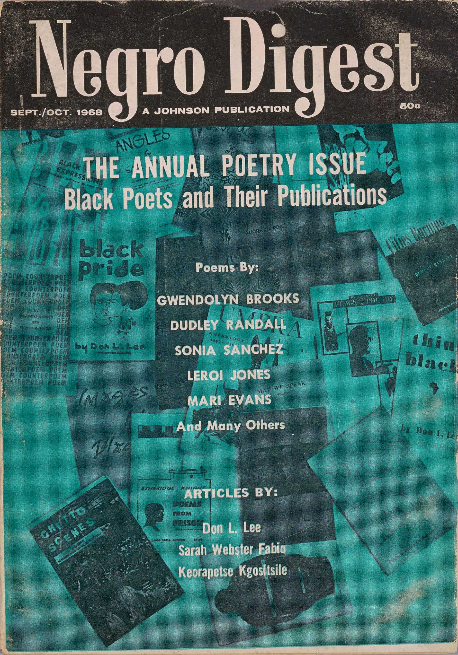 An issue of Negro Digest magazine.