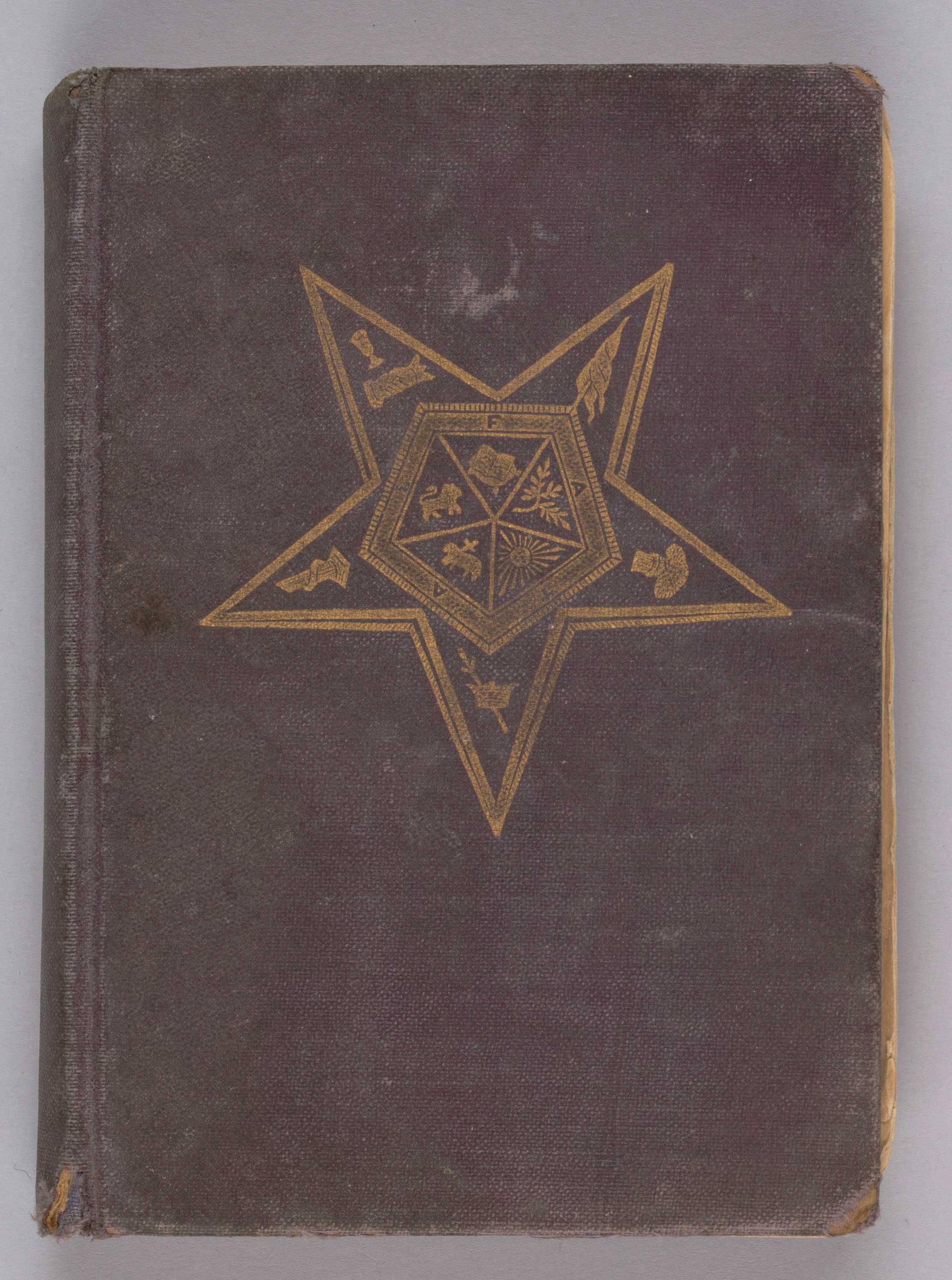 This book of instruction, totaling 240 pages, pertains to the organization, government and ceremonies of Chapters of the Order of the Eastern Star.