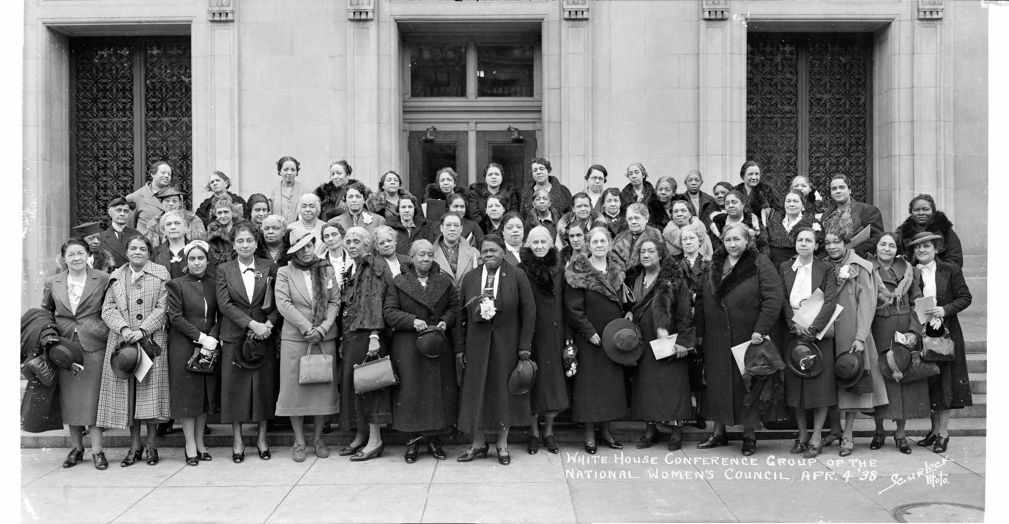 Photograph of White House Conference on Governmental Cooperation in the Approach to the Problems of Negro Women and Children