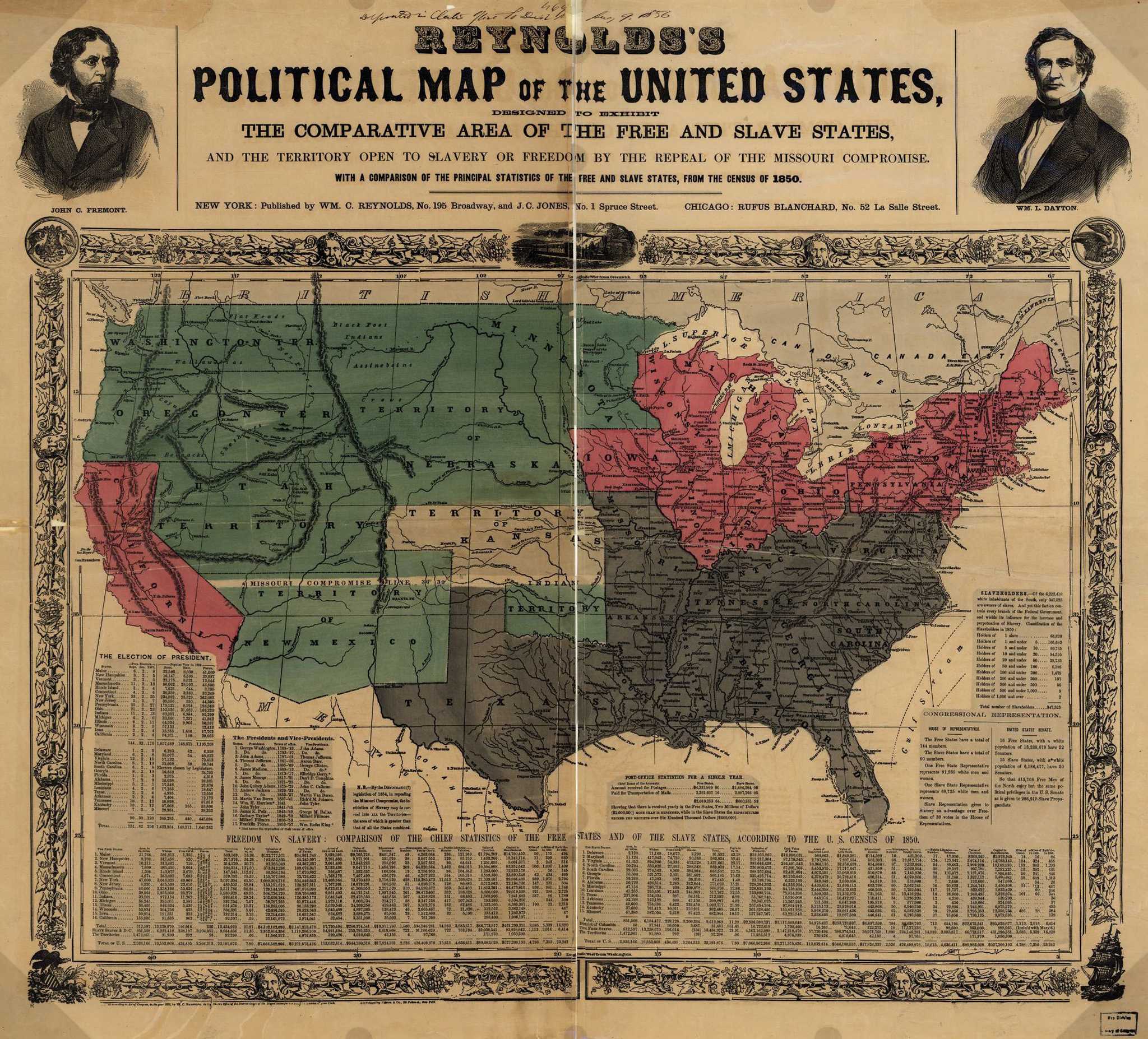 Image of Reynolds political map