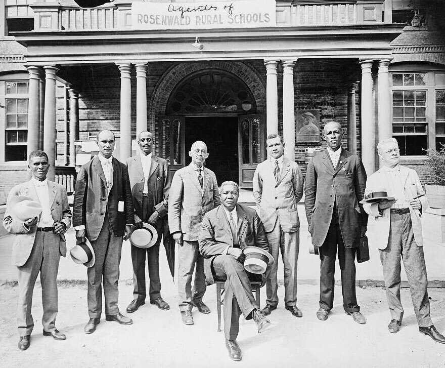Photograph of Agents of Rosenwald Rural School