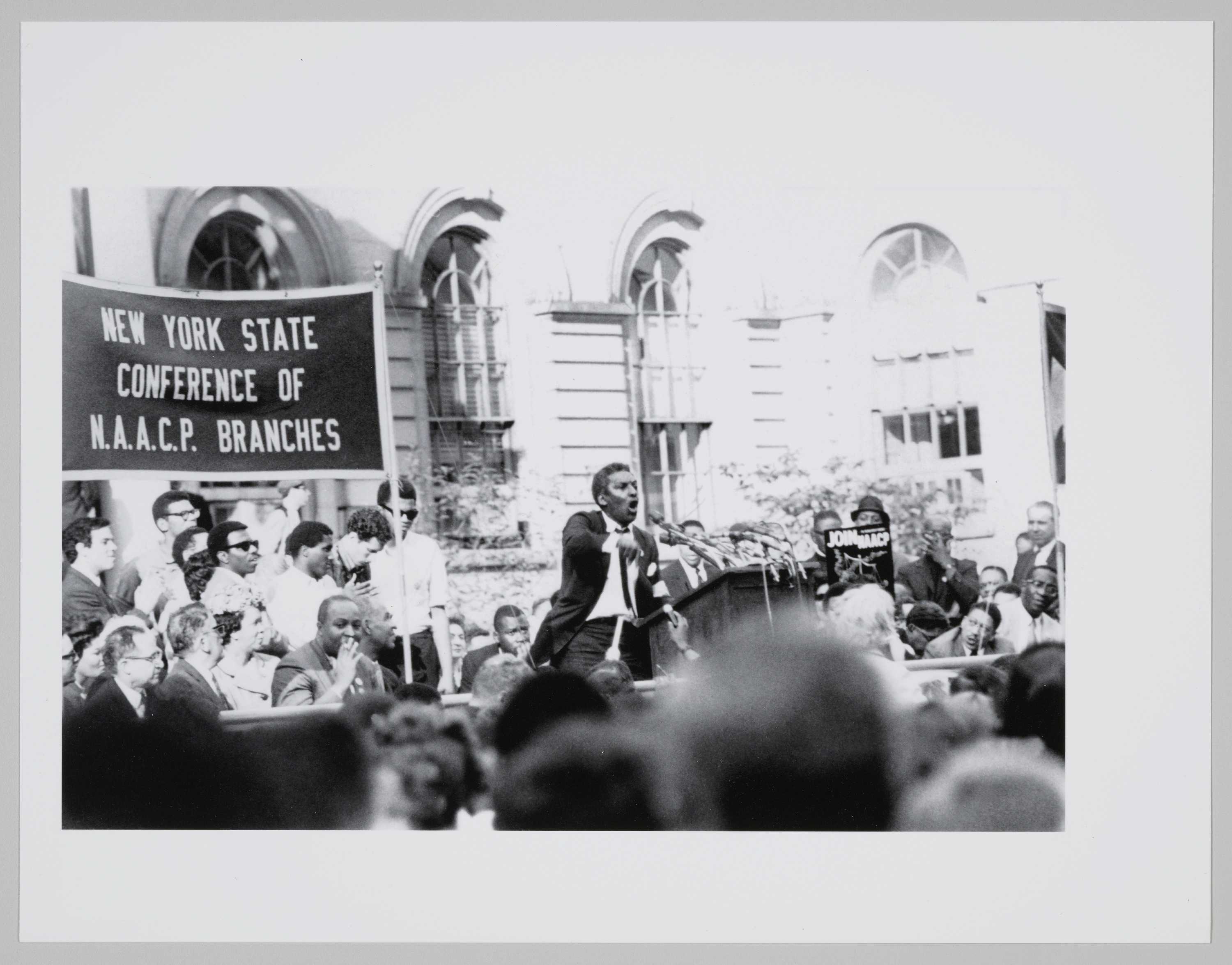 Bayard Rustin at the NAACP Conference