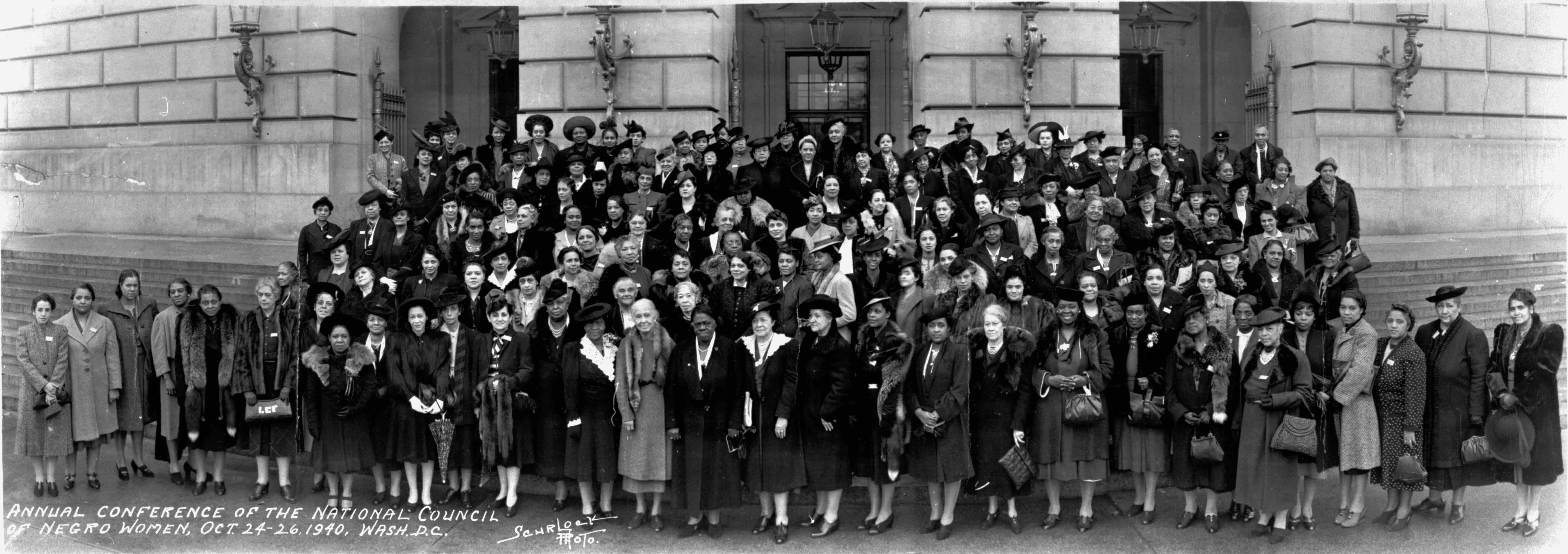 Photograph of the annual conference of the National Council of Negro Women